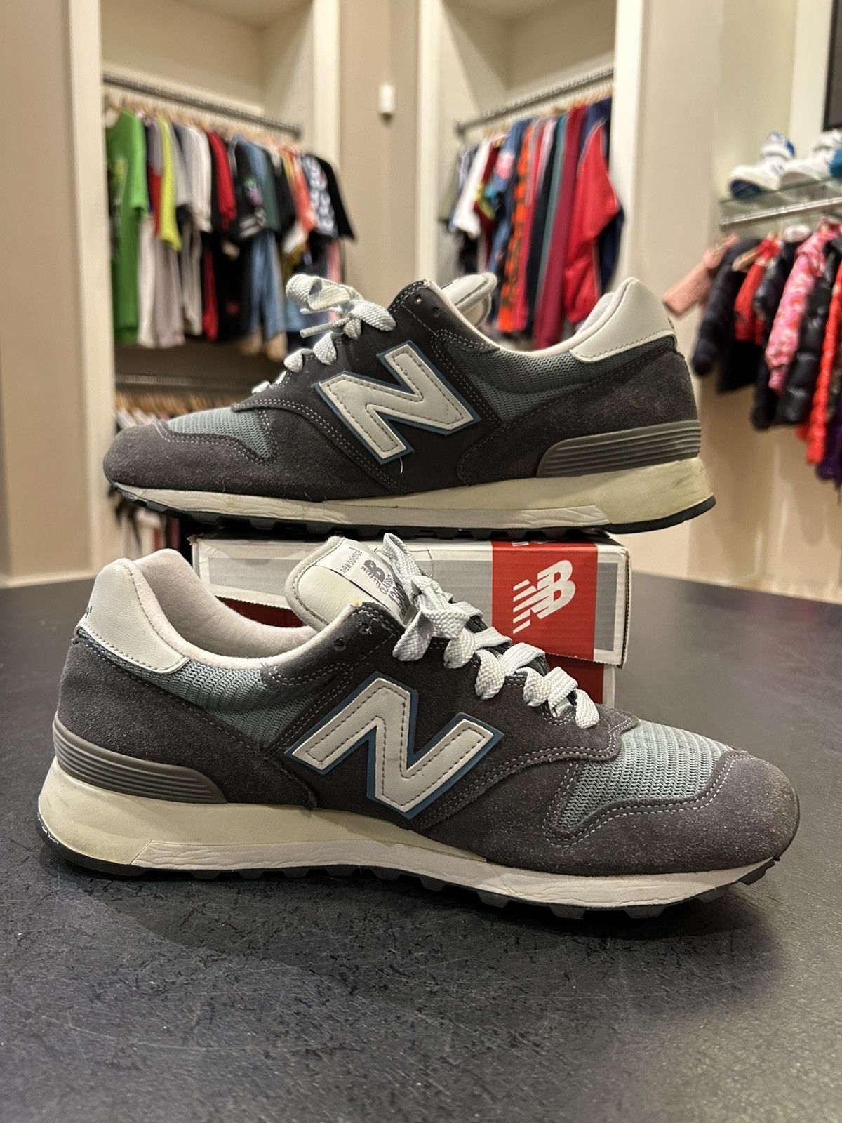 New Balance New Balance 1300 ‘Steel Blue’ Size US 10.5 / EU 43-44 - 2 Thumbnail