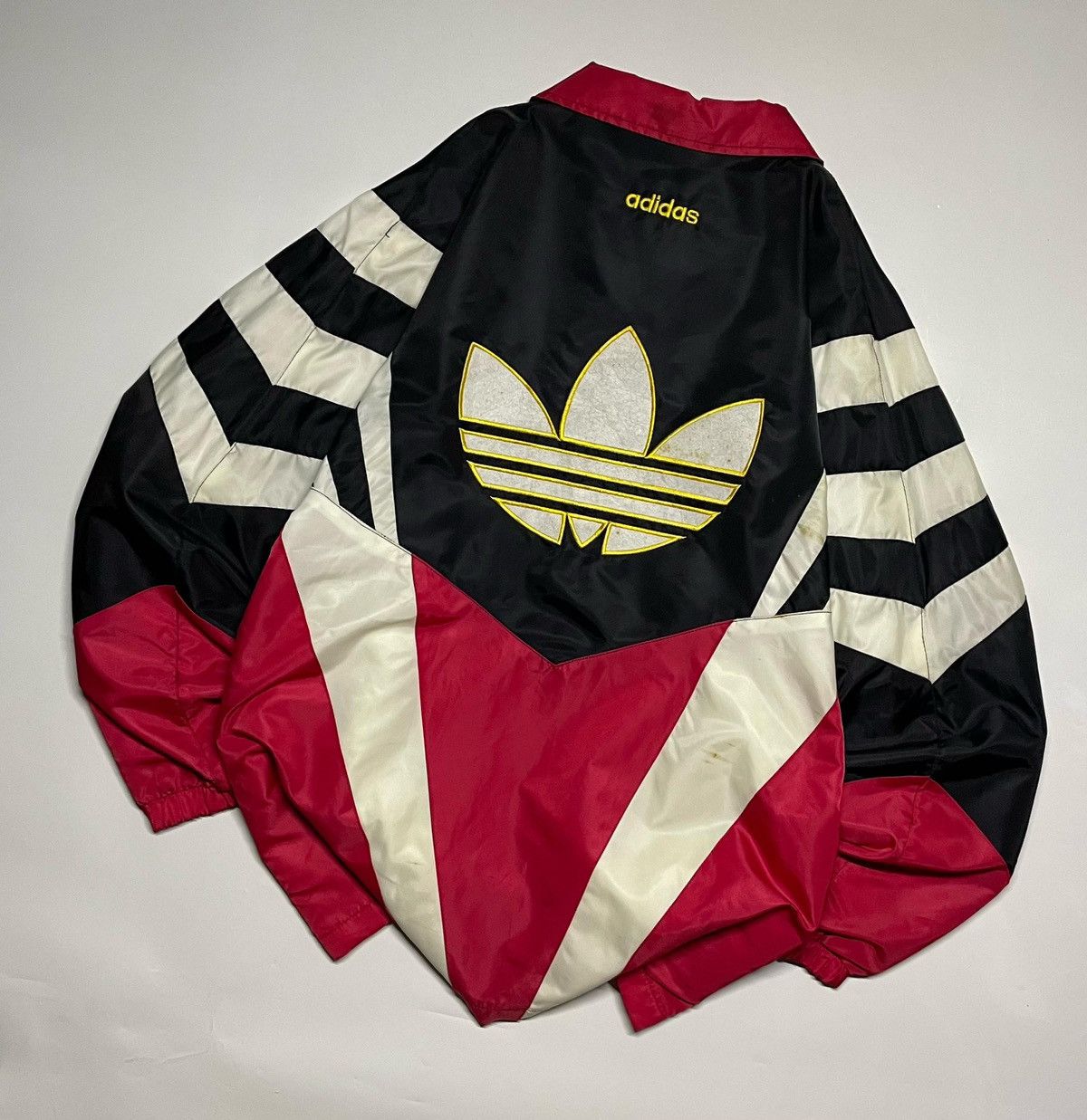 Adidas FB AS Hooded Suit-II 80s Vintage Windbreaker jacket