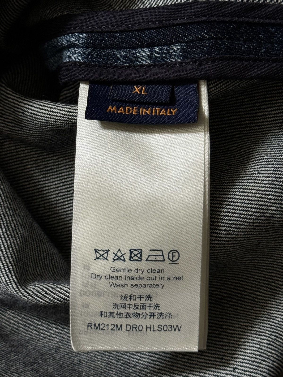 Louis Vuitton Louis Vuitton - Virgil Abloh - Pre Fall 2021 - Damier Denim Size US XL / EU 56 / 4 - 21 Thumbnail