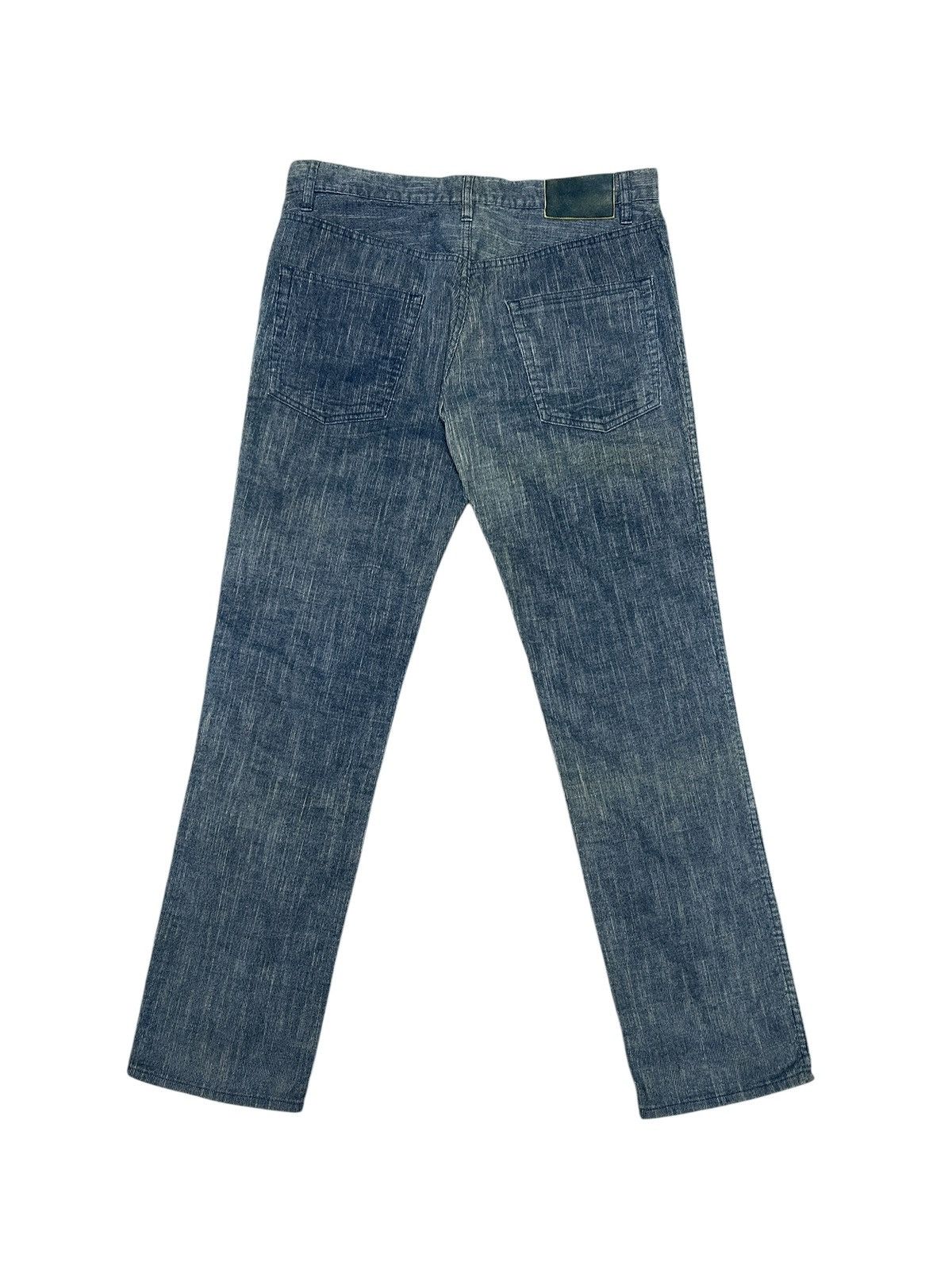Visvim Indigo Dyed Corduroy Trousers Size US 32 / EU 48 - 2 Thumbnail