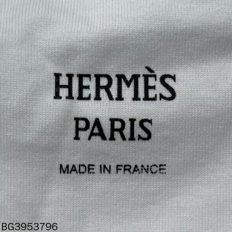 Hermes Hermes H Letter Pocket White Short-Sleeve Size XS / US 0-2 / IT 36-38 - 6 Thumbnail