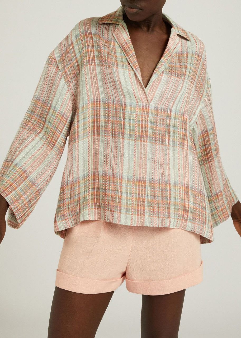 Loro Piana o1srvl11e0524 Shirt in Multicolor Size S / US 4 / IT 40 - 4 Thumbnail