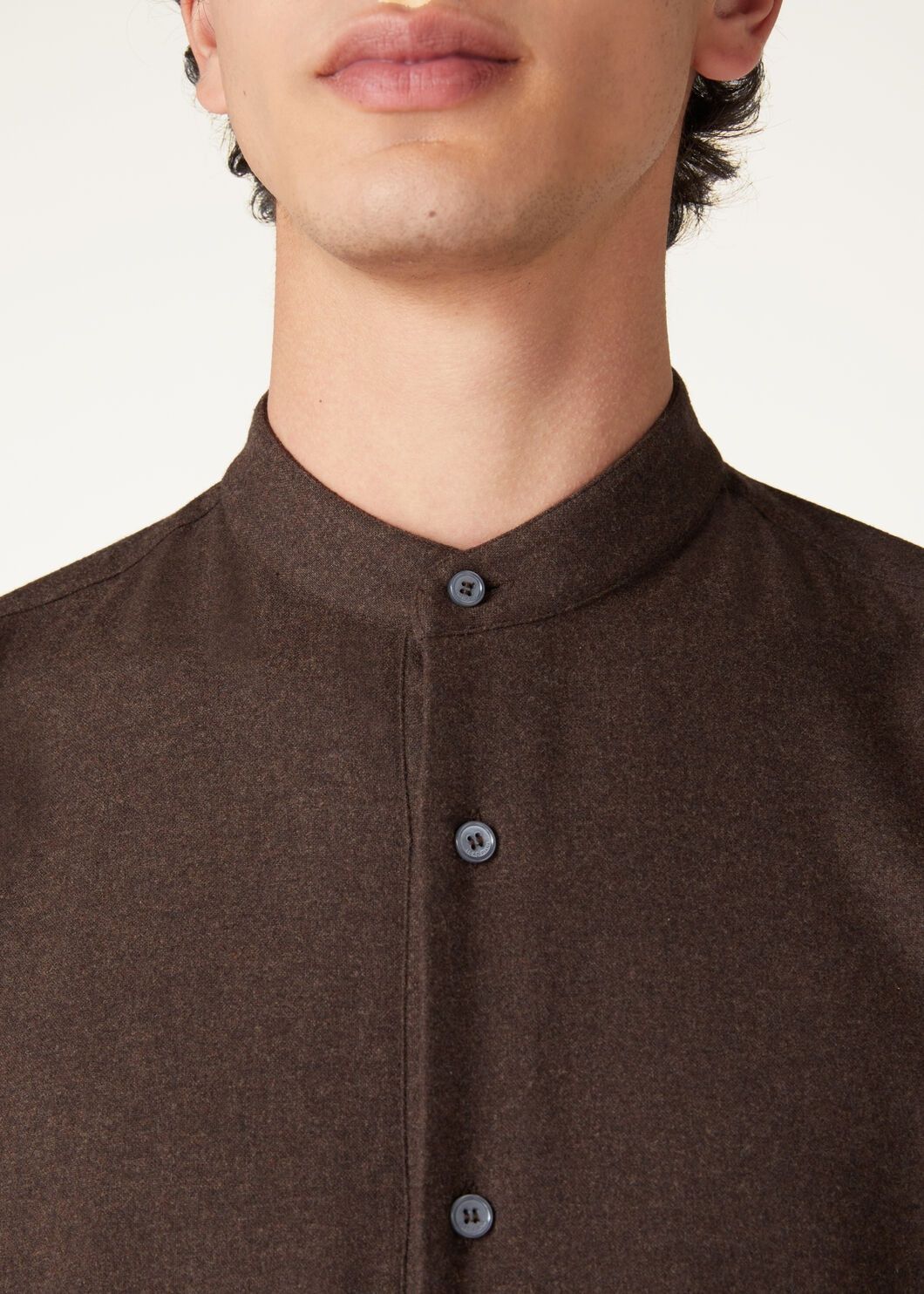 Loro Piana o1w1db10725 FAO7158 Elia Polo Shirt in Brown Size US XL / EU 56 / 4 - 3 Thumbnail
