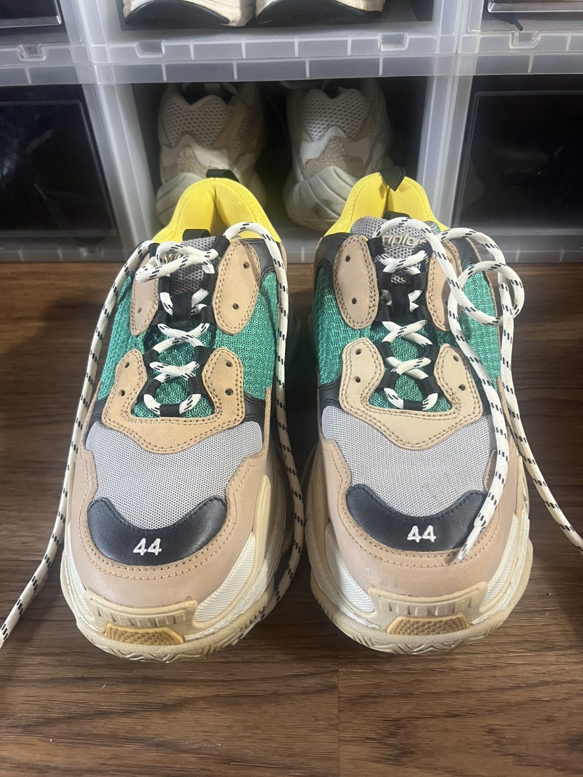 Balenciaga Triple S Sneaker 'Green Yellow'