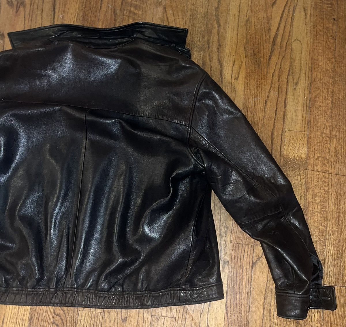 Polo Ralph Lauren Vintage Polo Ralph Lauren Brown Leather Jacket – Size XL Size US XL / EU 56 / 4 - 10 Thumbnail
