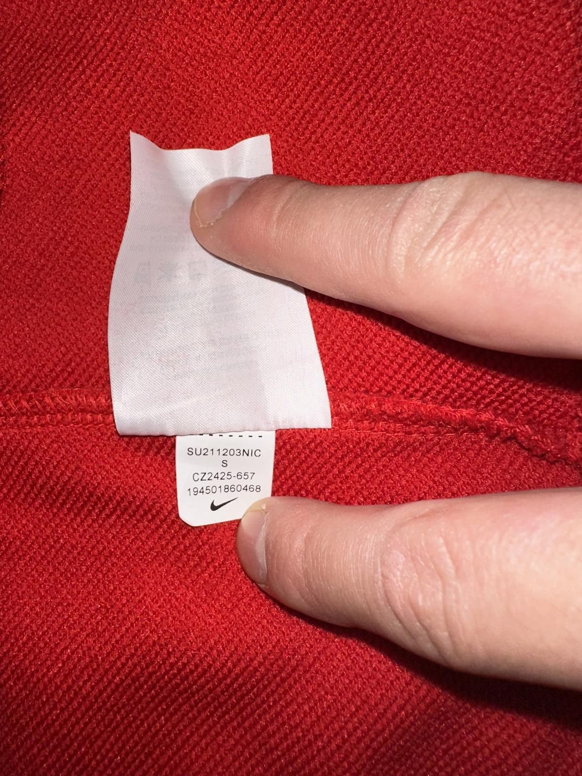 Nike Nike Dri-FIT Pullover Training Red Hoodie Size US S / EU 44-46 / 1 - 7 Thumbnail