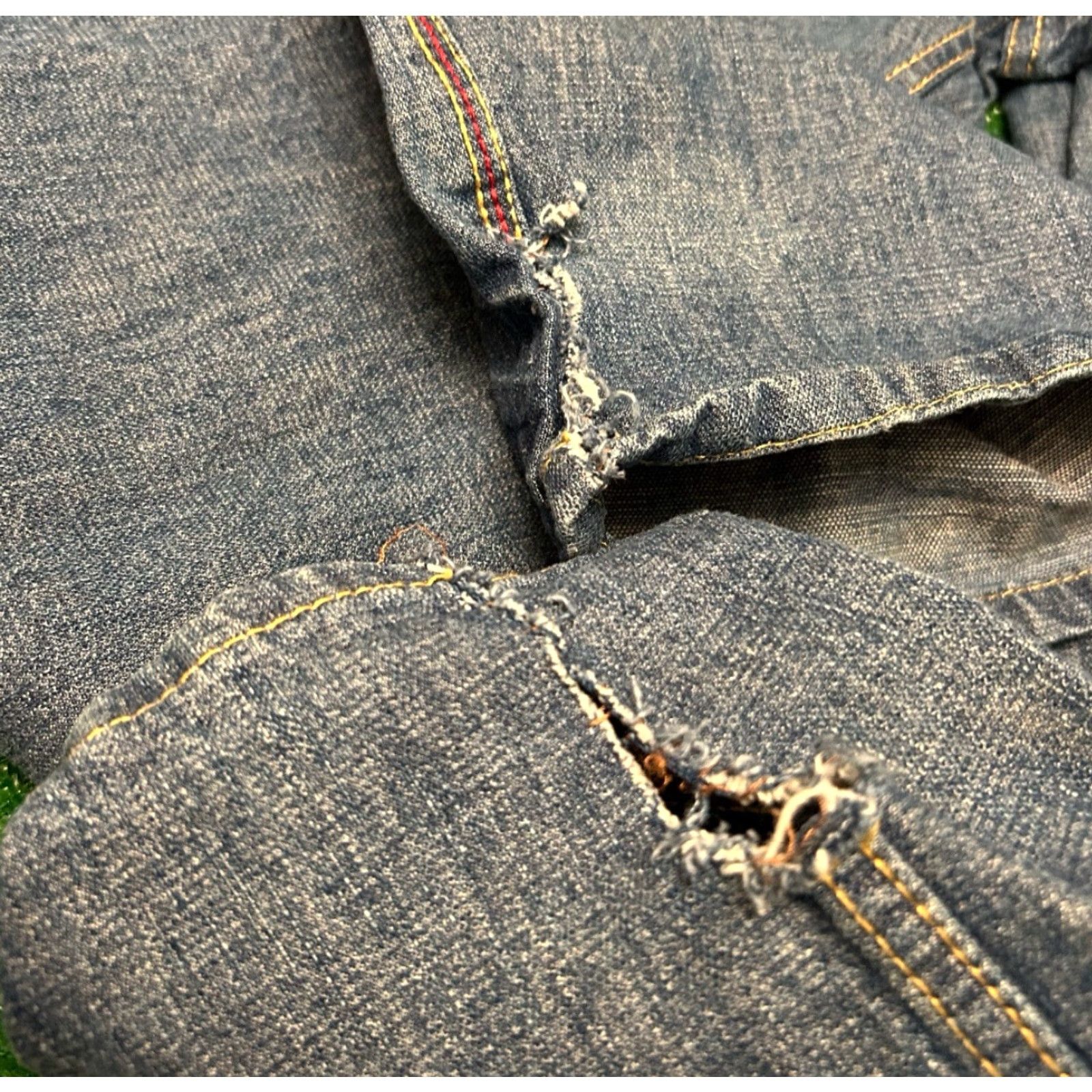 Phat Farm VINTAGE Phat Farm Jeans VTG Mens 38 Skater Grunge Y2K Baggy Wide-Leg 38x33 Blue Size US 38 / EU 54 - 6 Thumbnail