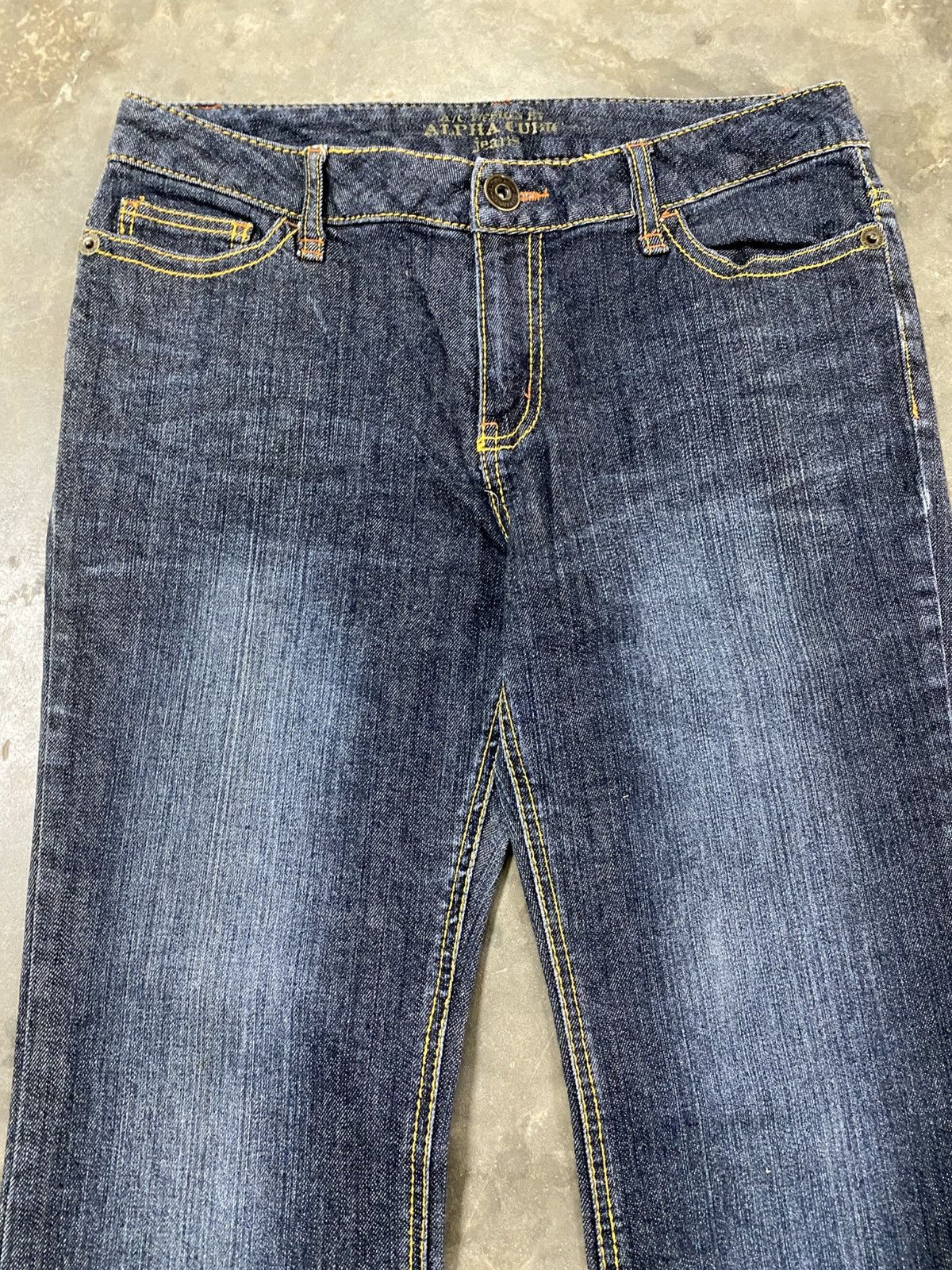 Hysteric Glamour × If Six Was Nine × Tornado Mart Flare Jeans Alpha Cubic Denim Flared @242 Size US 30 / EU 46 - 10 Thumbnail
