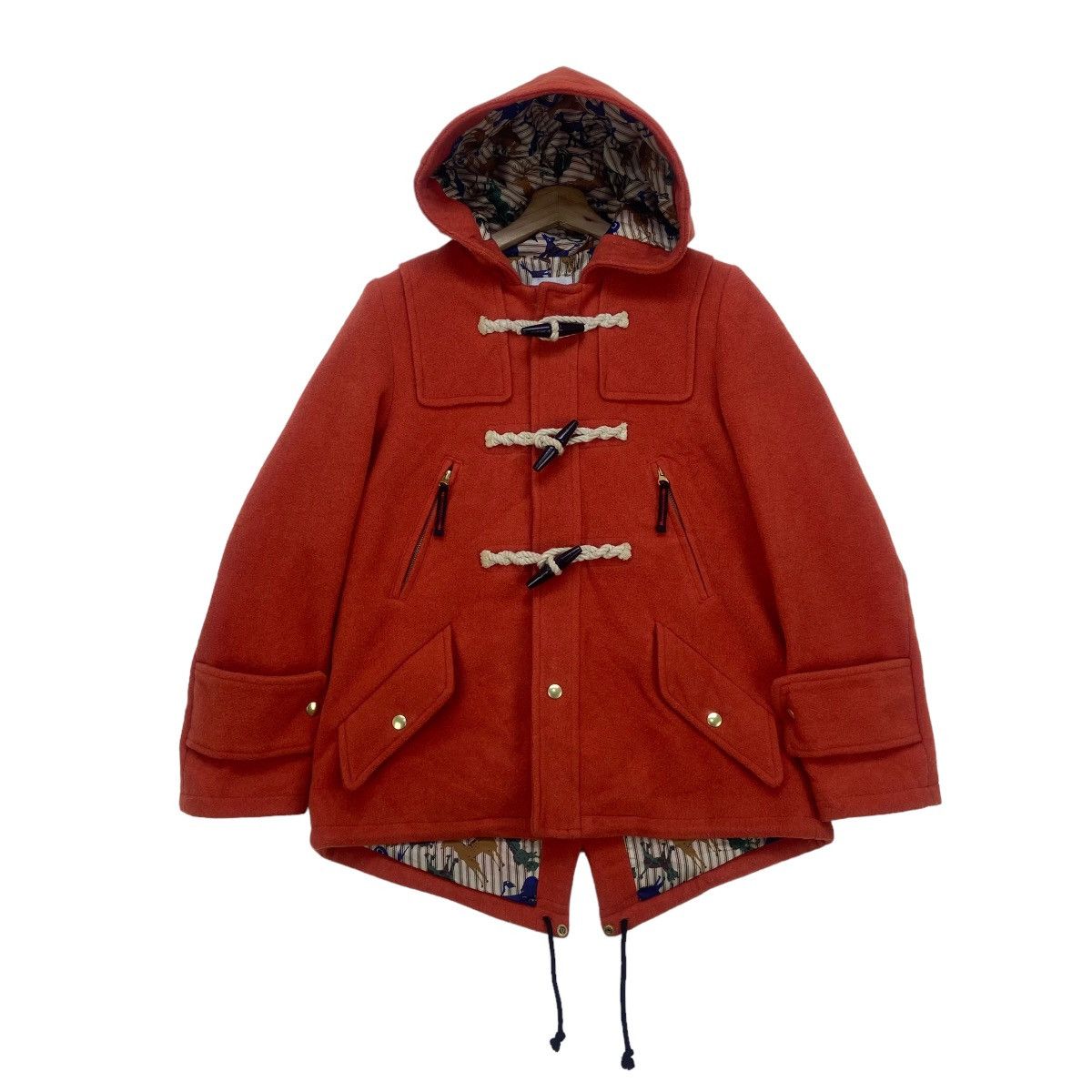 Issey Miyake Ne-Net by Issey Miyake Wool Duffle Coat Size S / US 4 / IT 40 - 1 Thumbnail