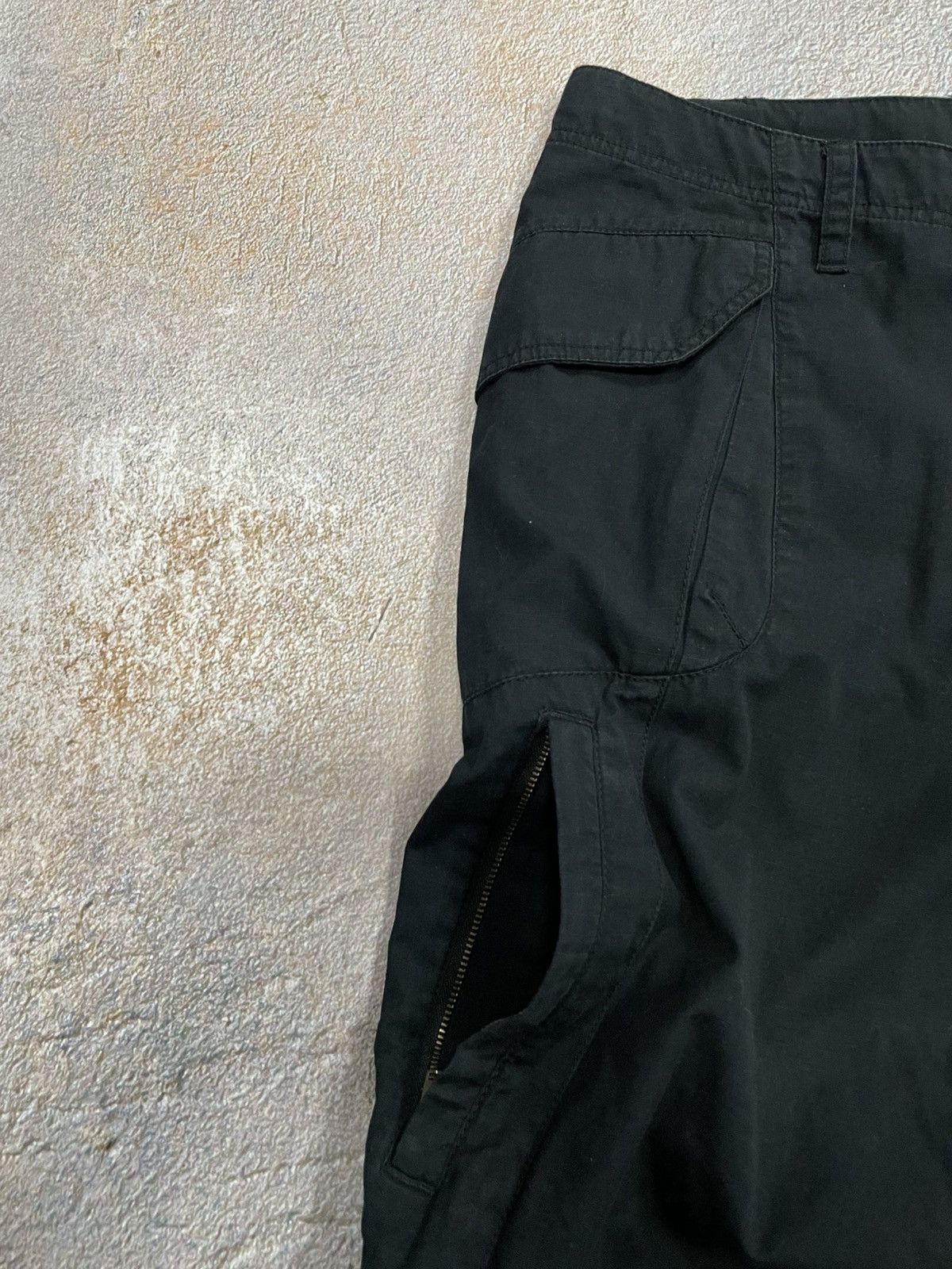 Nike Vintage Nike Black Boxy Cargo Pants Size US 32 / EU 48 - 4 Thumbnail