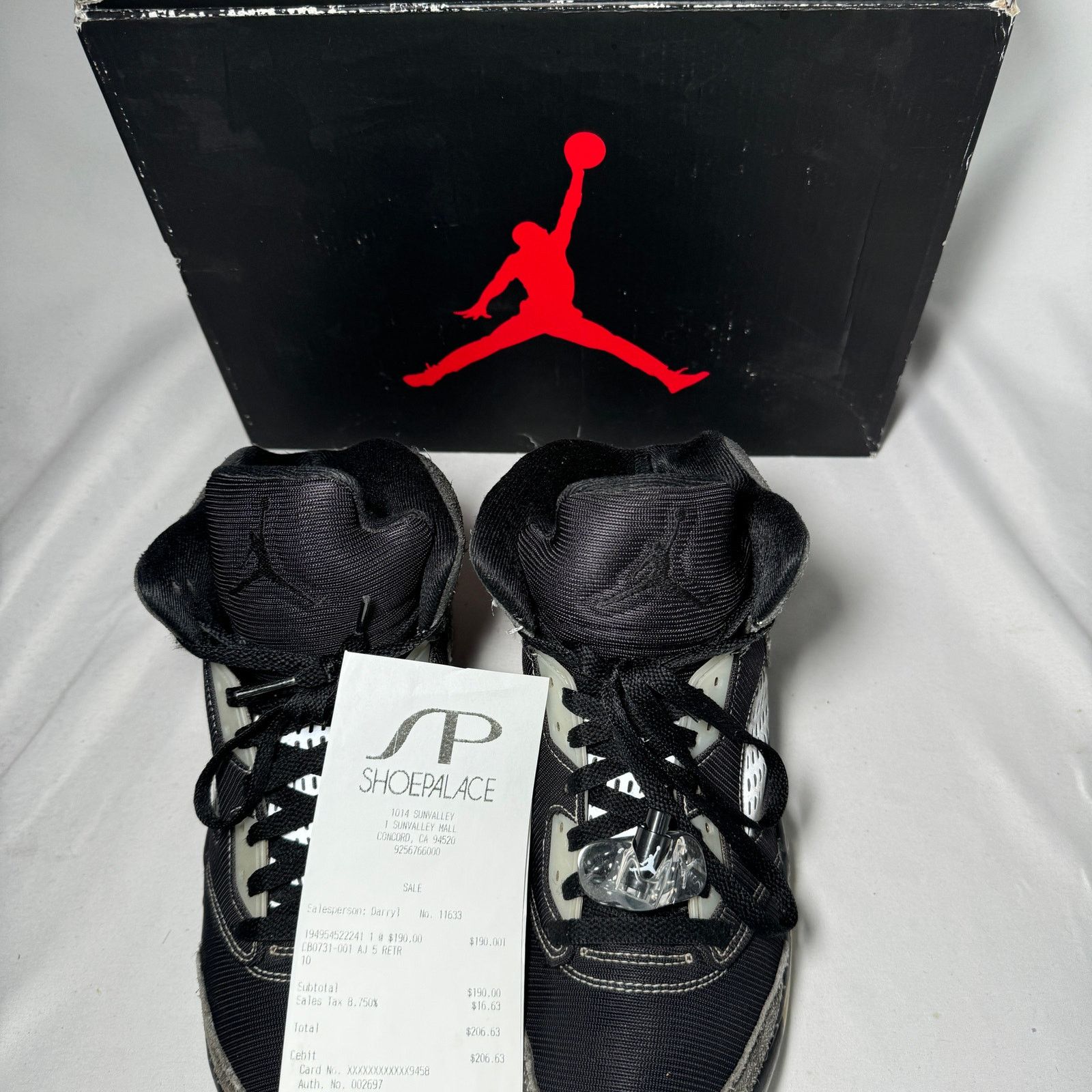 Jordan Brand × Nike Size 10 - Nike Air Jordan 5 Retro Anthracite Men's Shoes Size US 10 / EU 43 - 6 Thumbnail