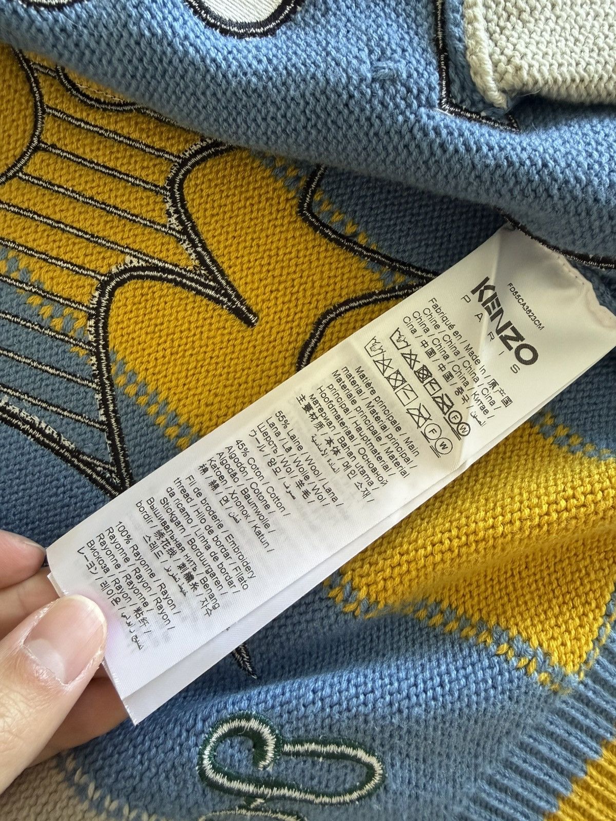 Kenzo KENZO Bowling Elephant Cardigan Size M Size US M / EU 48-50 / 2 - 5 Thumbnail