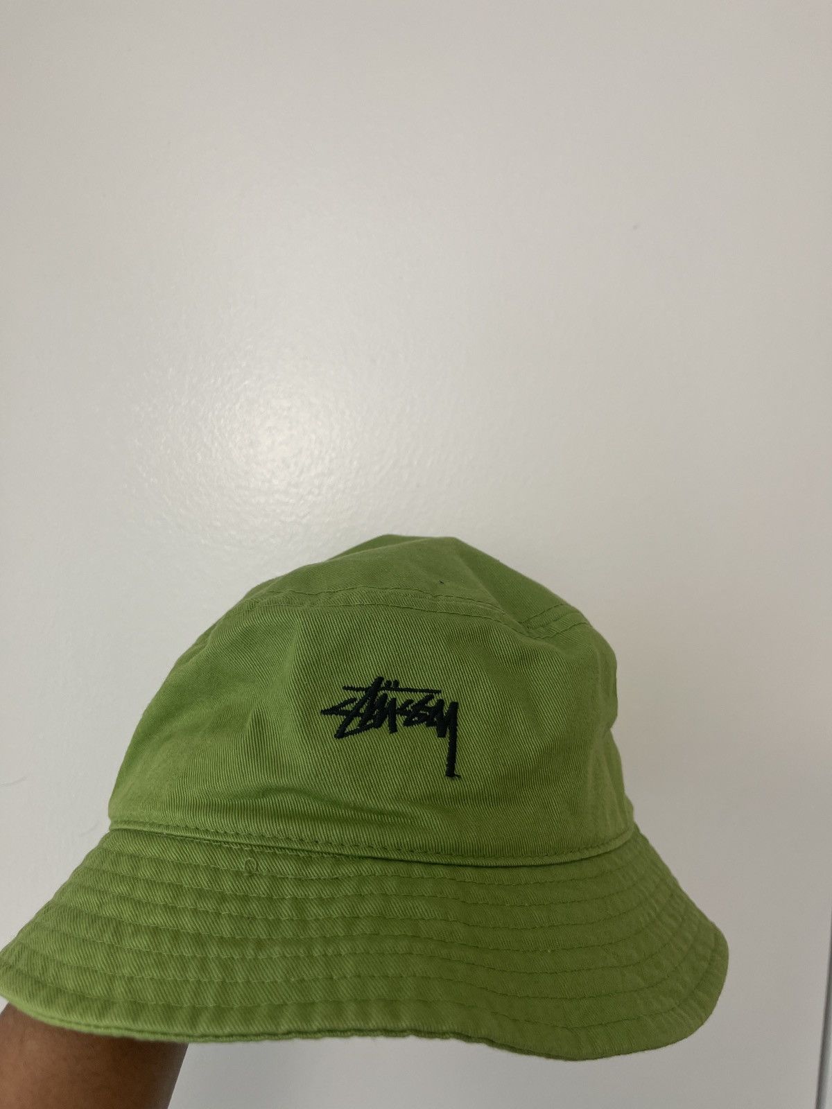 Stussy Green Stussy bucket hat Size ONE SIZE - 1 Thumbnail