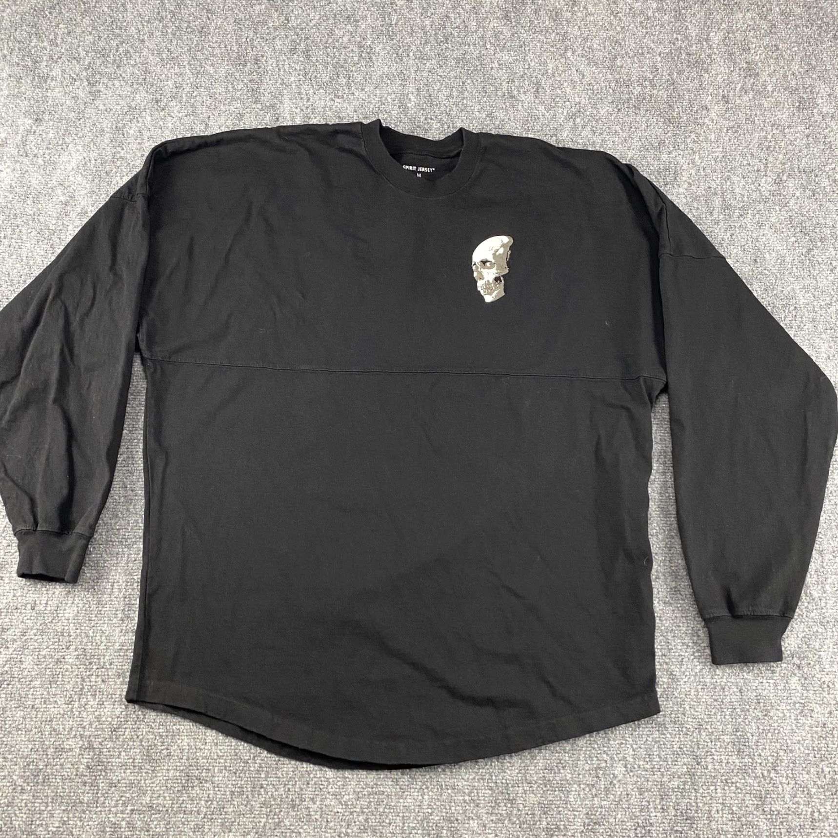 ESPIRIT Spirit Jersey Long Sleeve Shirt Mens M Black Evil Dead 2 Graphic Crew Neck Horror Dead By Dawn Size US M / EU 48-50 / 2 - 3 Thumbnail