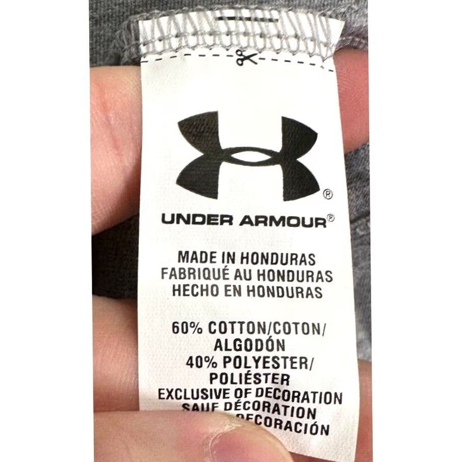 Under Armour VINTAGE Under Armour Shirt Womens XL Gray Heat Gear Wounded Warrior Project Crewneck Tee Size XL / US 12-14 / IT 48-50 - 5 Thumbnail