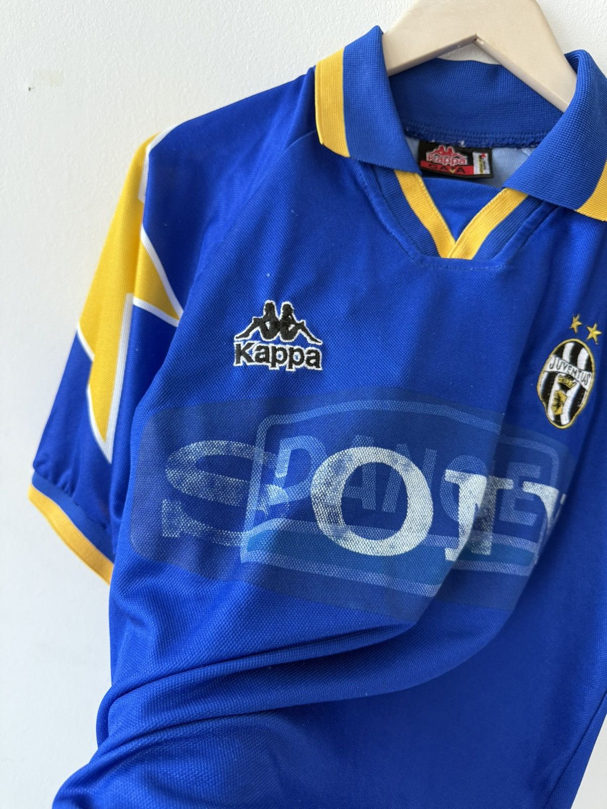 Kappa × Vintage 🩸RARE🩸Kappa Juventus 1995/1996 Del Piero #10 Away Jersey Size US L / EU 52-54 / 3 - 7 Thumbnail
