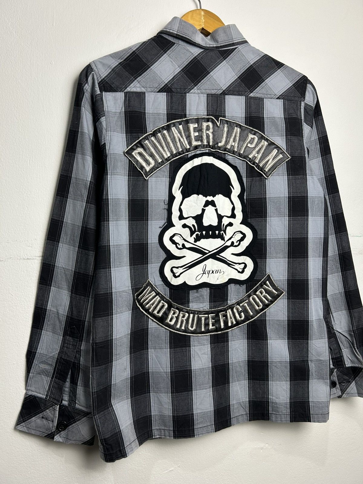 Japanese Brand RARE Diviner Japan Embroidery skull Size US M / EU 48-50 / 2 - 2 Thumbnail