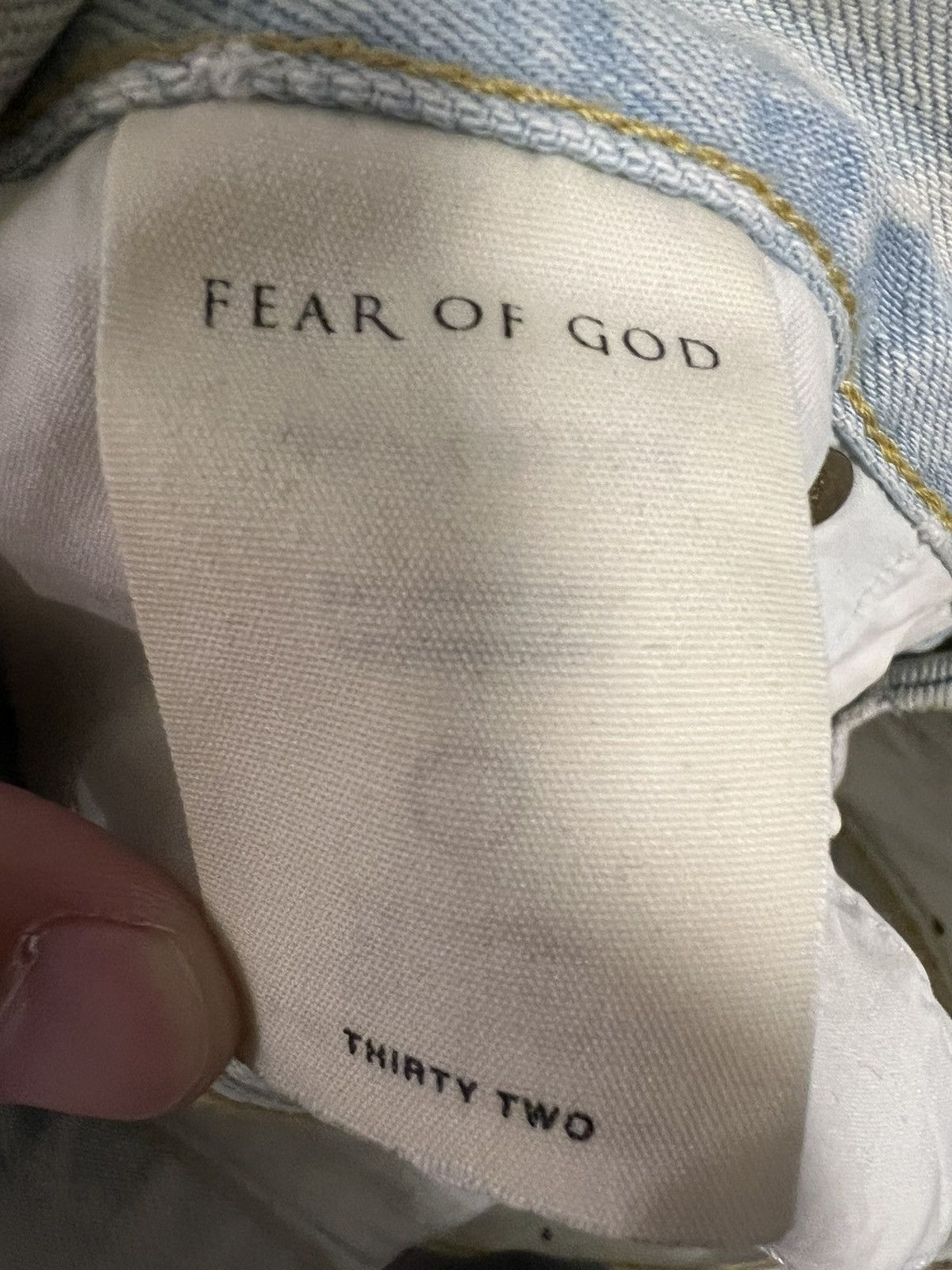 Fear of God Fear of god 5th collection slim zip jeans Size US 32 / EU 48 - 13 Thumbnail