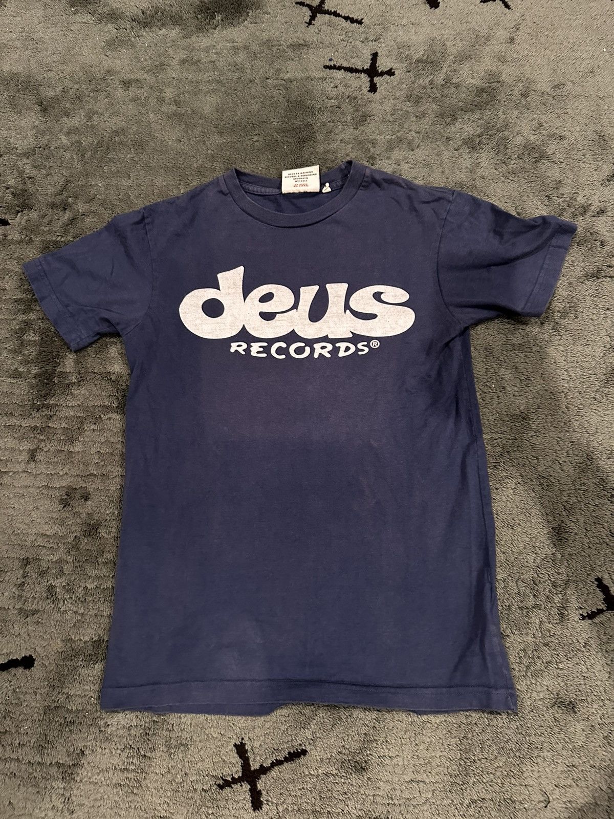 Band Tees × Vintage Dues Records Logo Tee Shirt Size US S / EU 44-46 / 1 - 1 Thumbnail
