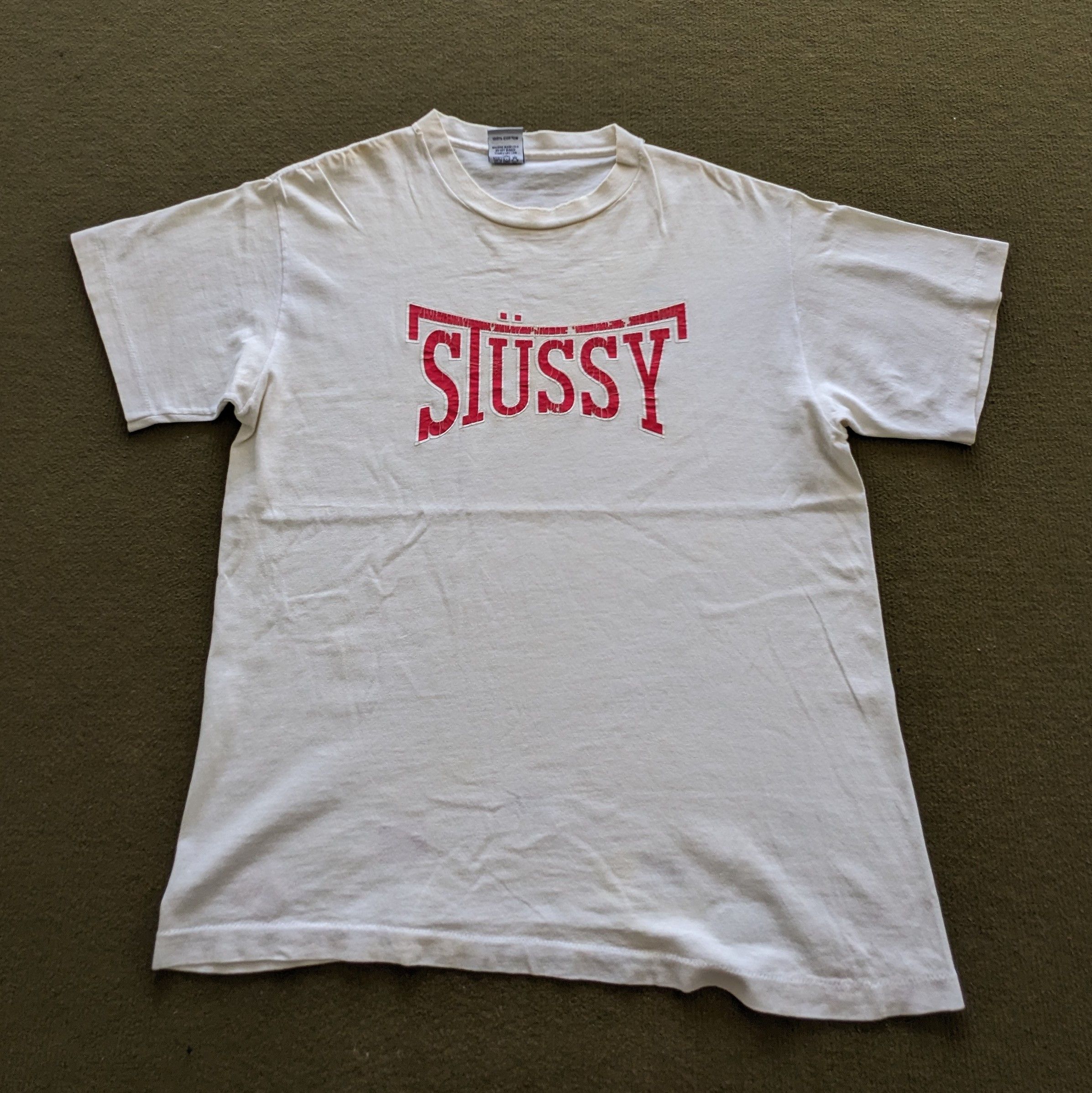 Stussy Vintage STUSSY American Streetwear T-shirt Size US M / EU 48-50 / 2 - 1 Thumbnail