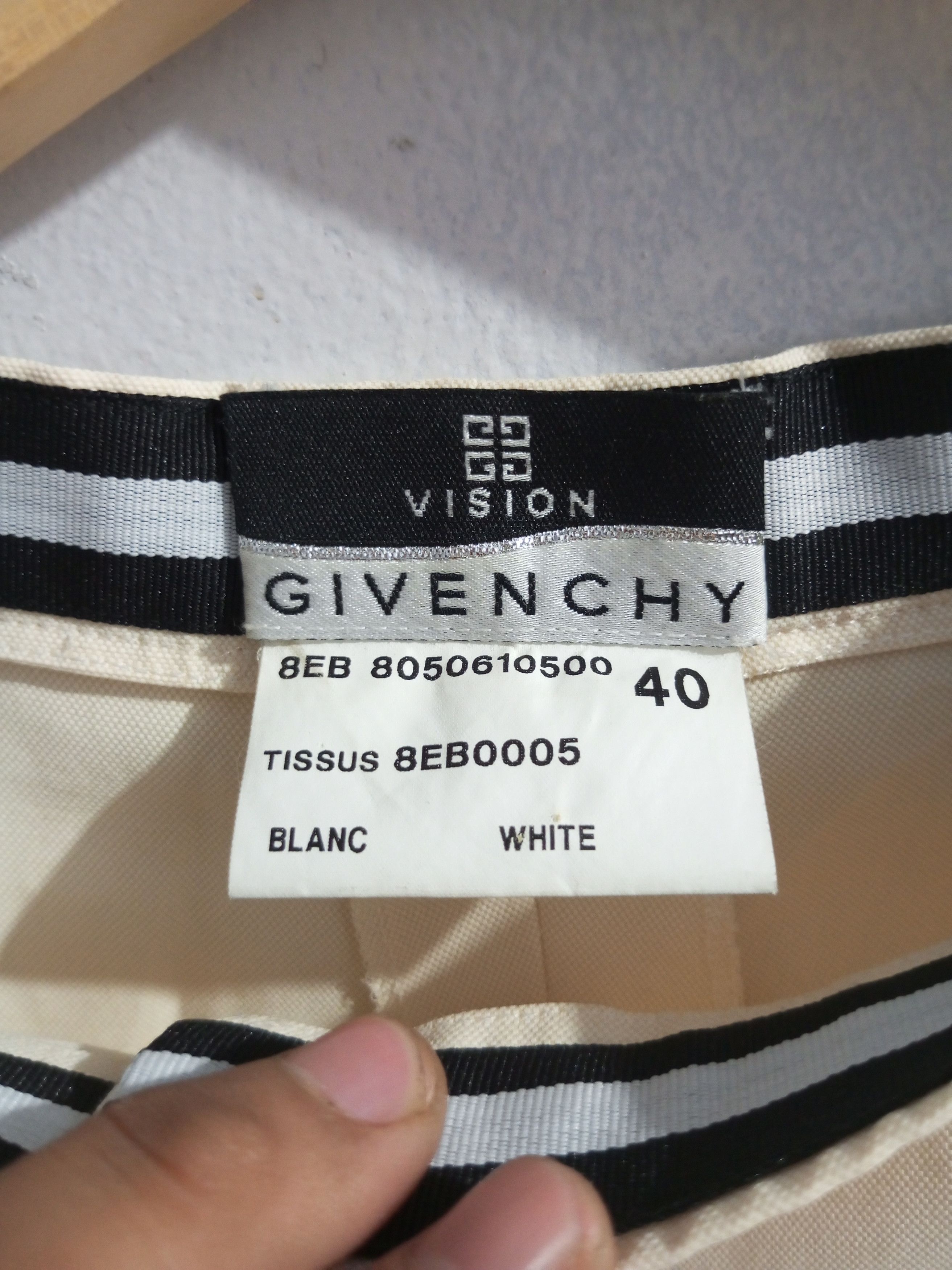 Givenchy × Vintage Vintage Givenchy tissu womens pants Size 28" / US 6 / IT 42 - 8 Thumbnail