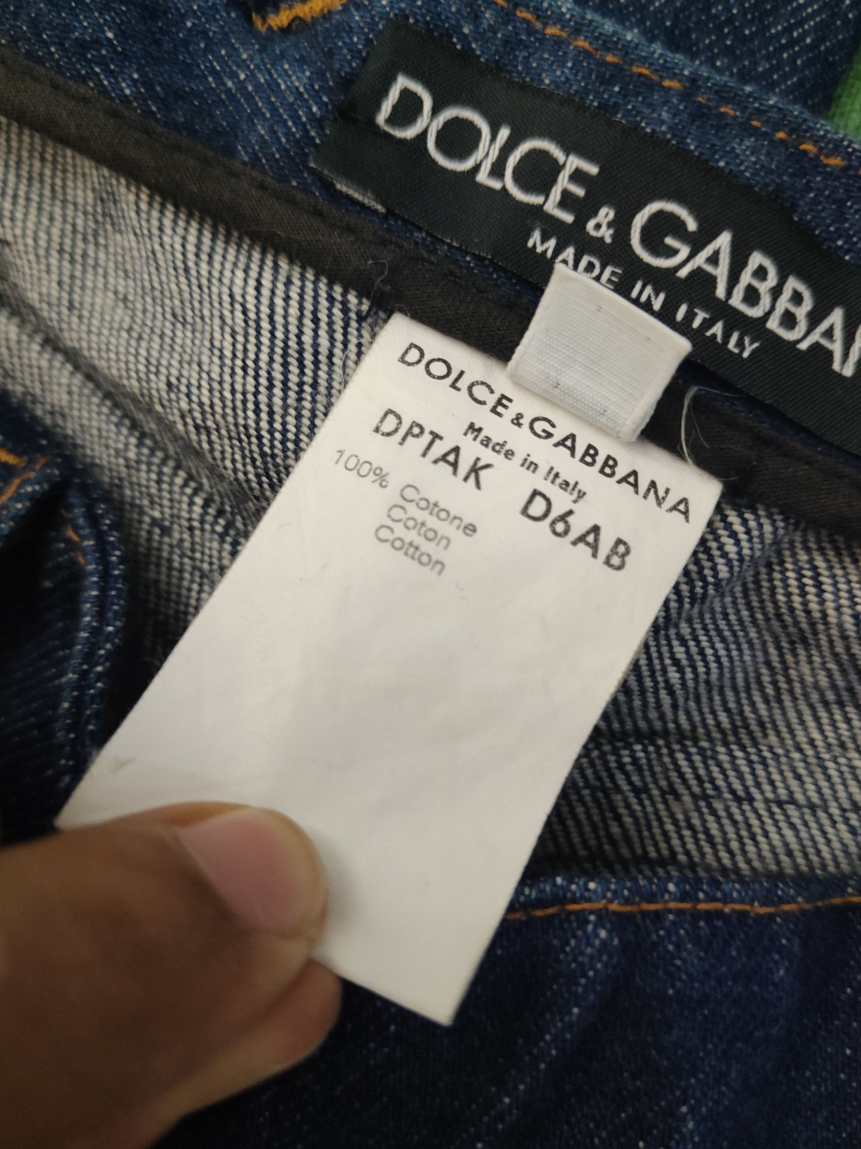 Dolce & Gabbana DL Dolce& Gabbana Blue Distressed Ripped Jeans #1008T Size 26" / US 2 / IT 38 - 15 Thumbnail