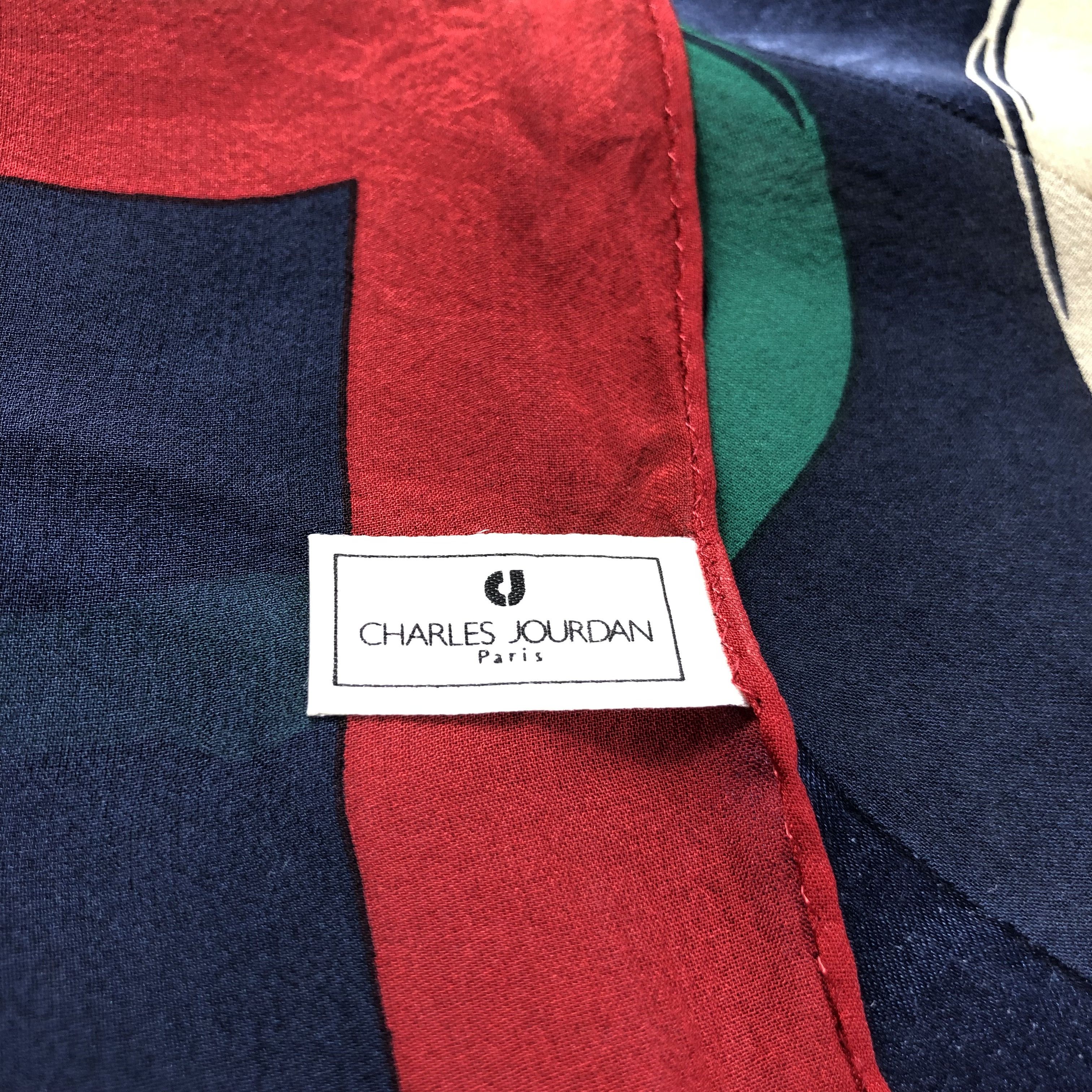 Charles Jourdan Charles Jourdan Silk Scarf M755 Size ONE SIZE - 4 Thumbnail