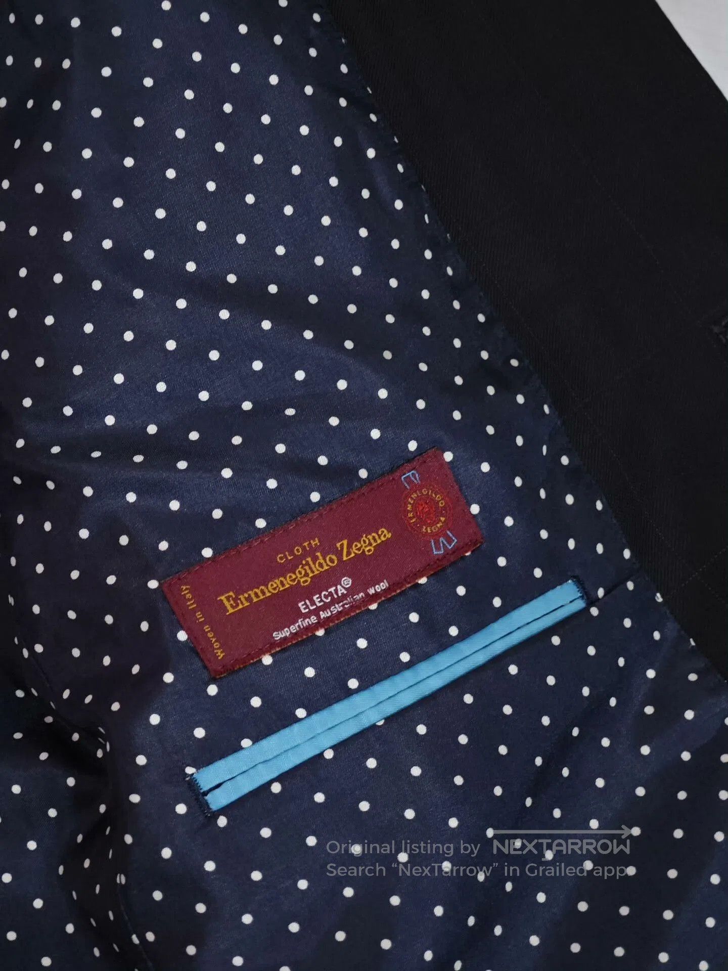 Ermenegildo Zegna Zegna Custom Wool and Linen Suit. Size US M / EU 48-50 / 2 - 7 Thumbnail