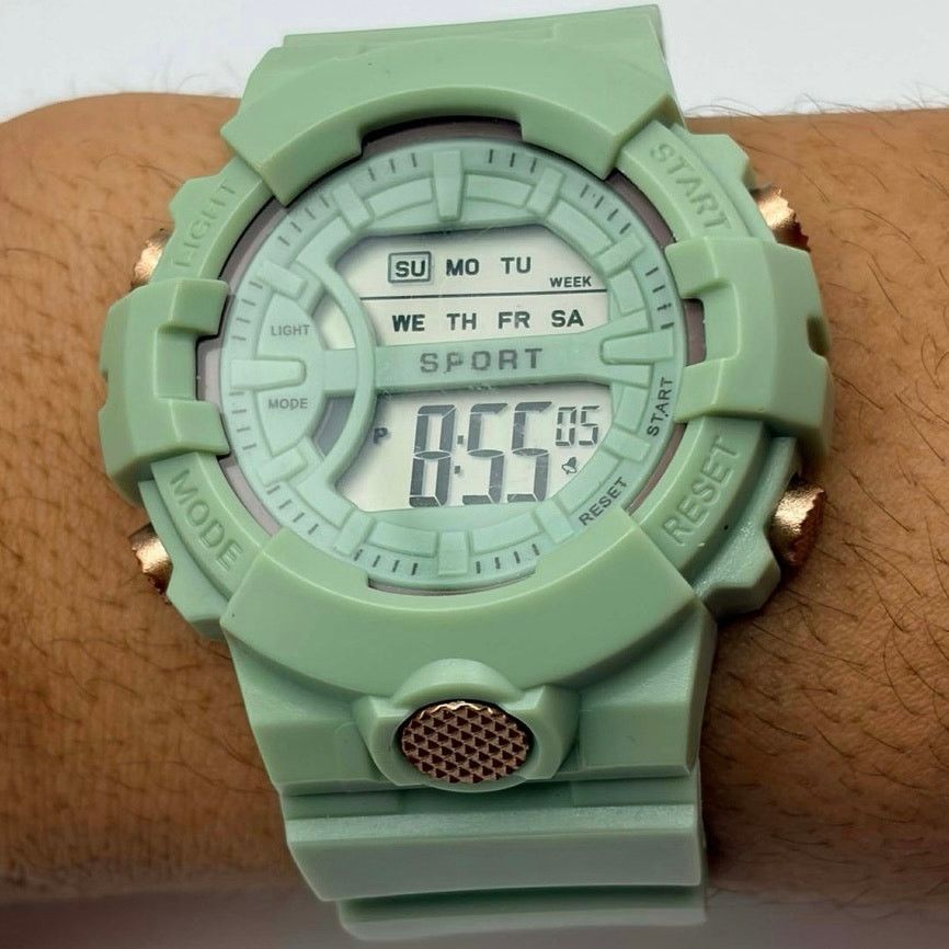 Other Green Digital Men’s Watch Size ONE SIZE - 2 Thumbnail