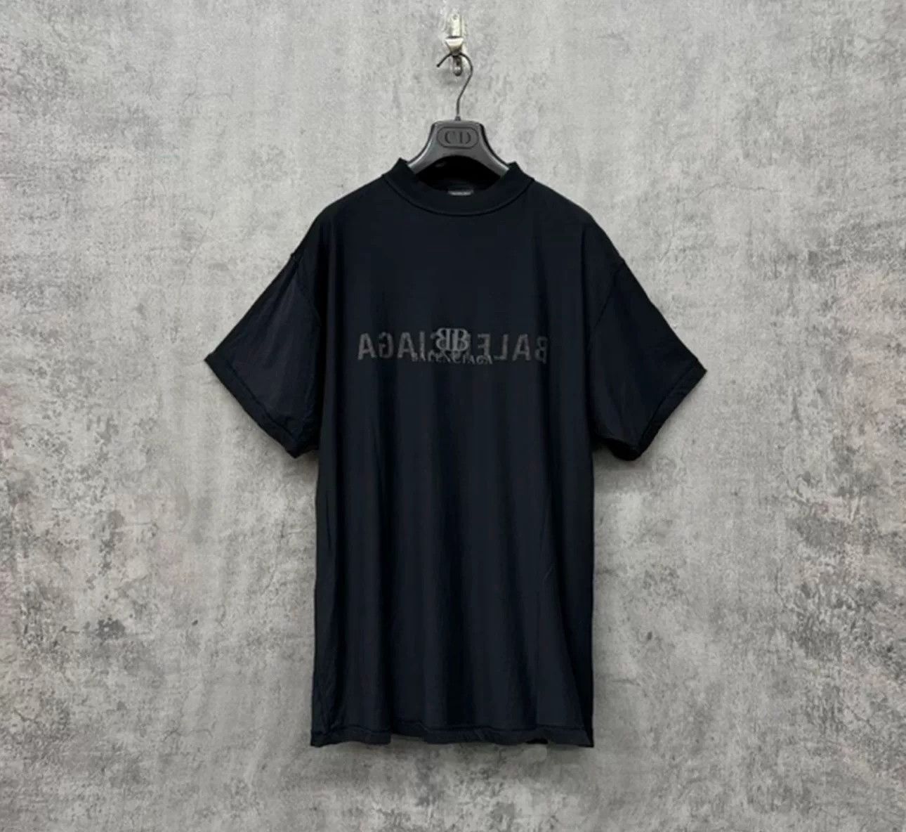Balenciaga Balenciaga Mirror Logo T-Shirt Size 1 Size US S / EU 44-46 / 1 - 1 Thumbnail