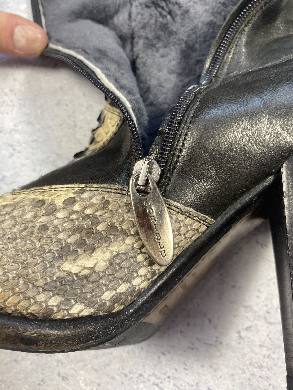Leather Cowboy Loriblu Women Leather Boots in Cowboys Style Size 39 Size US 9 / IT 39 - 15 Thumbnail