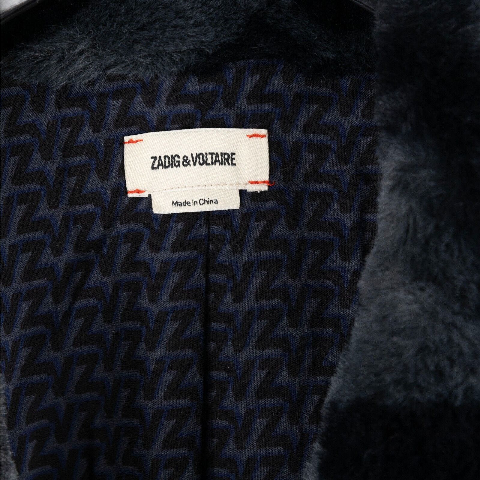 Zadig & Voltaire Zadig & Voltaire Fera Tiger Print Faux Fur Coat Ferra Tiger Size S / US 4 / IT 40 - 4 Thumbnail