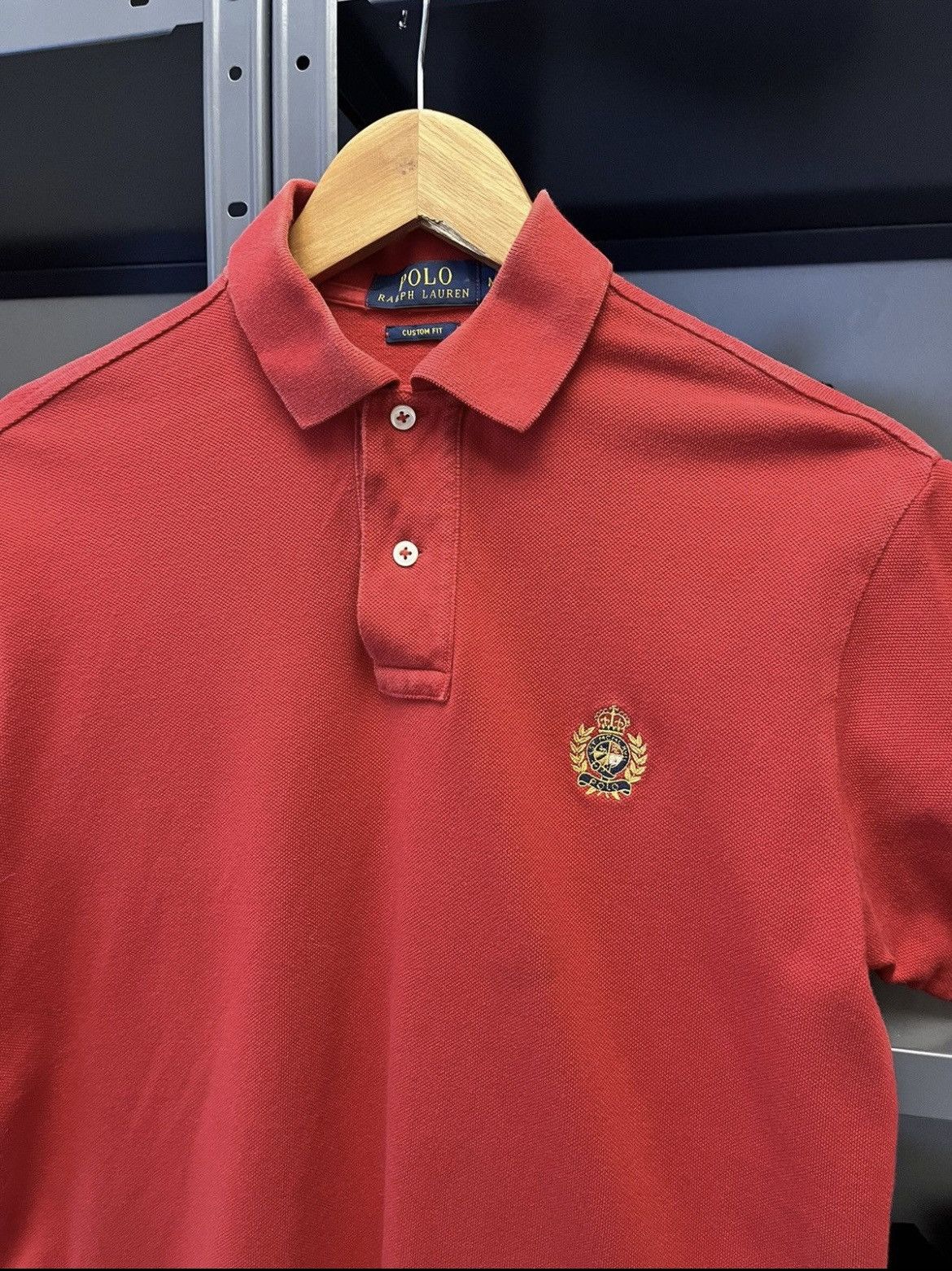 Polo Ralph Lauren Vintage Polo Ralph Lauren Logo Polo Size US M / EU 48-50 / 2 - 2 Thumbnail