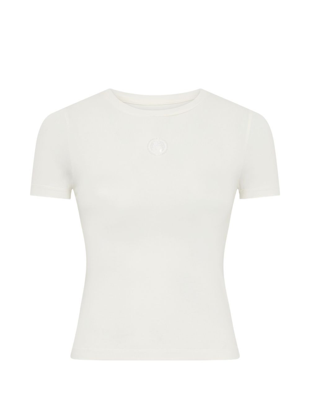 Marine Serre LOGO COTTON T-SHIRT Size XS / US 0-2 / IT 36-38 - 1 Thumbnail