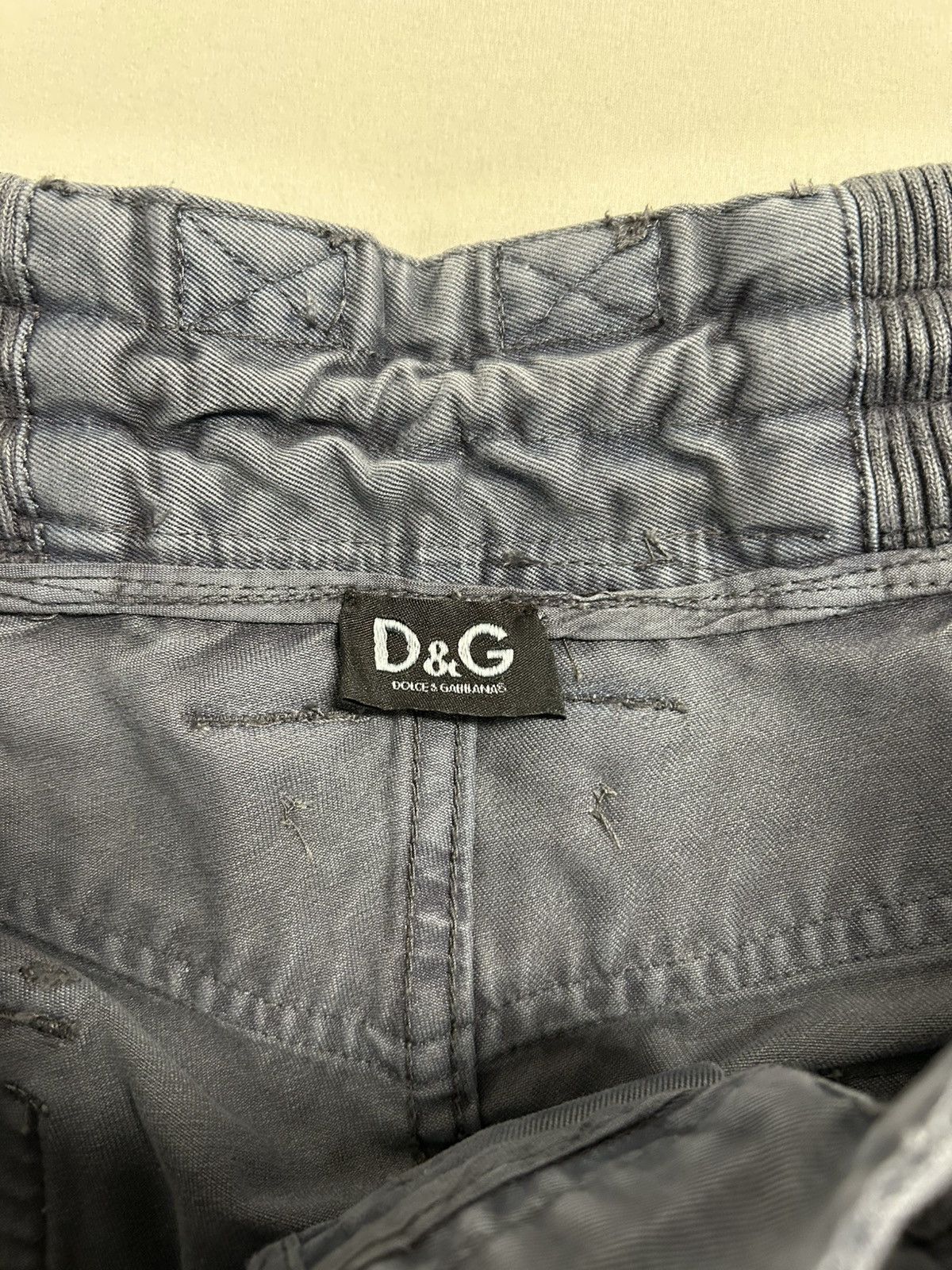 Dolce & Gabbana SS2011 Garment-Dyed Heavy Military Canvas Pants Size US 32 / EU 48 - 12 Thumbnail