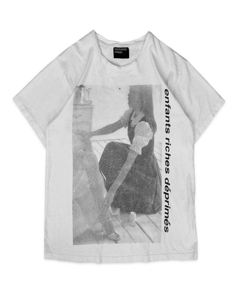 Enfants Riches Deprimes Girl Eating Graphic Short Sleeve T-Shirt-2506 Size US L / EU 52-54 / 3 - 2 Thumbnail