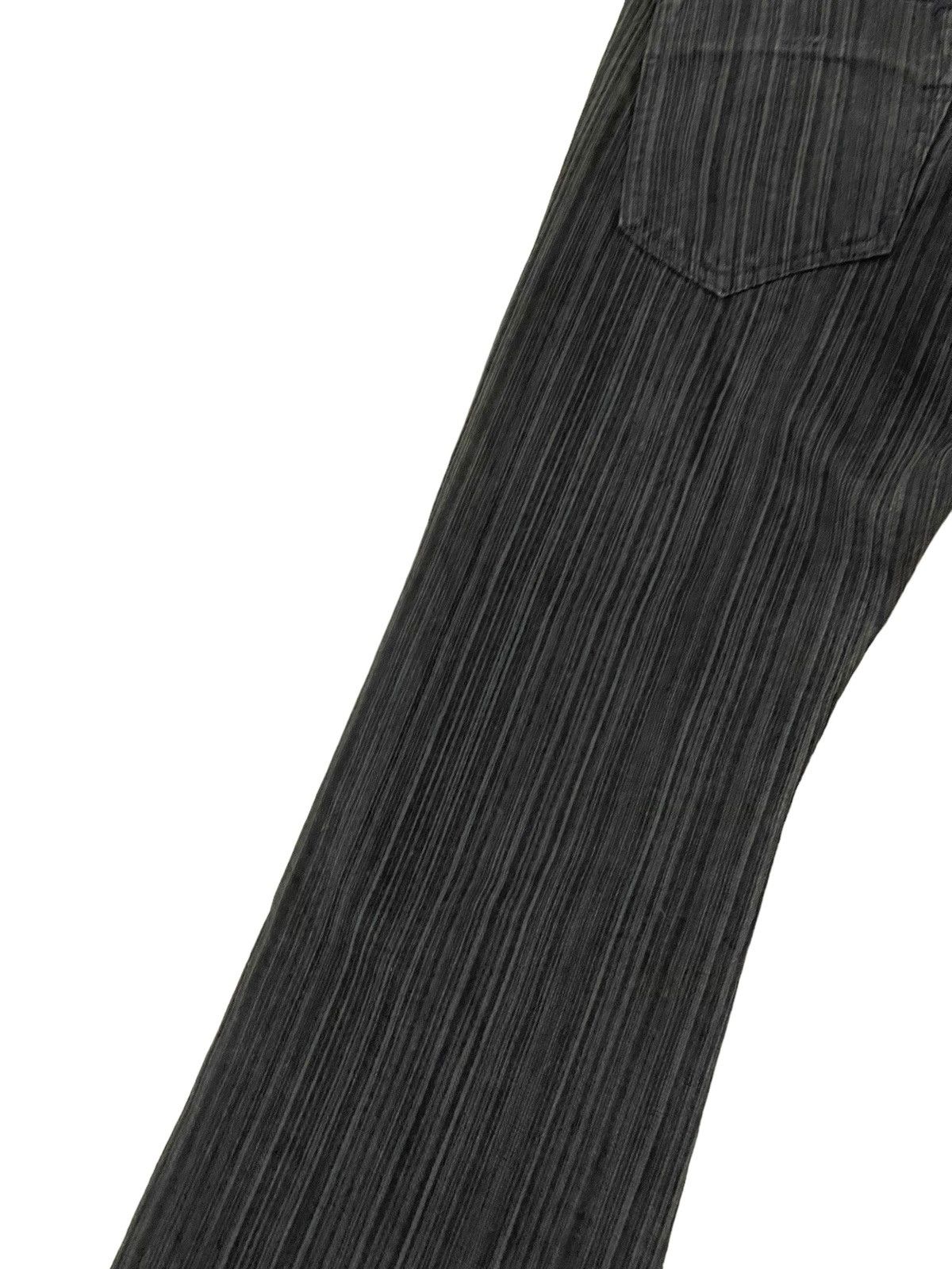 Japanese Brand Flare Jeans Blue Way Japan Pinstriped Boot Cut 8🟦7 Size US 30 / EU 46 - 16 Thumbnail