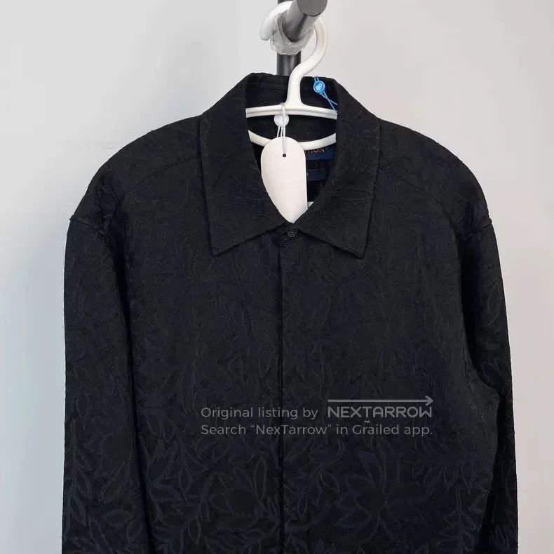Louis Vuitton Louis Vuitton size 39 Black woven floral dark print full pr Size US XXS / EU 40 - 2 Thumbnail