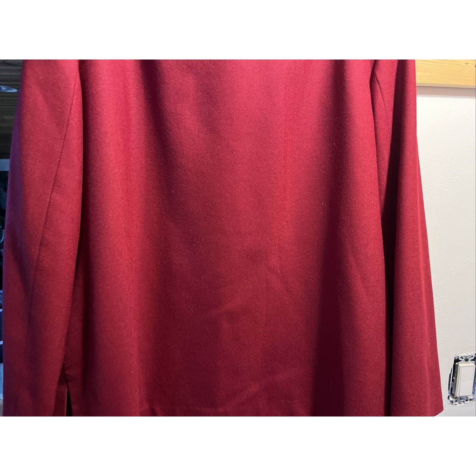 Pendleton Pendleton Vintage Women’s Size 18 Red Wool LS Button Up Coat Size XXL / US 16-18 / IT 52-54 - 15 Thumbnail
