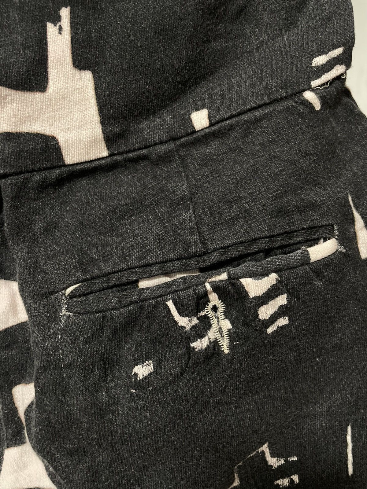 Isabel Marant Vintage pants Isabel Marant Monochrome Printed Cotton Size 26" / US 2 / IT 38 - 11 Thumbnail