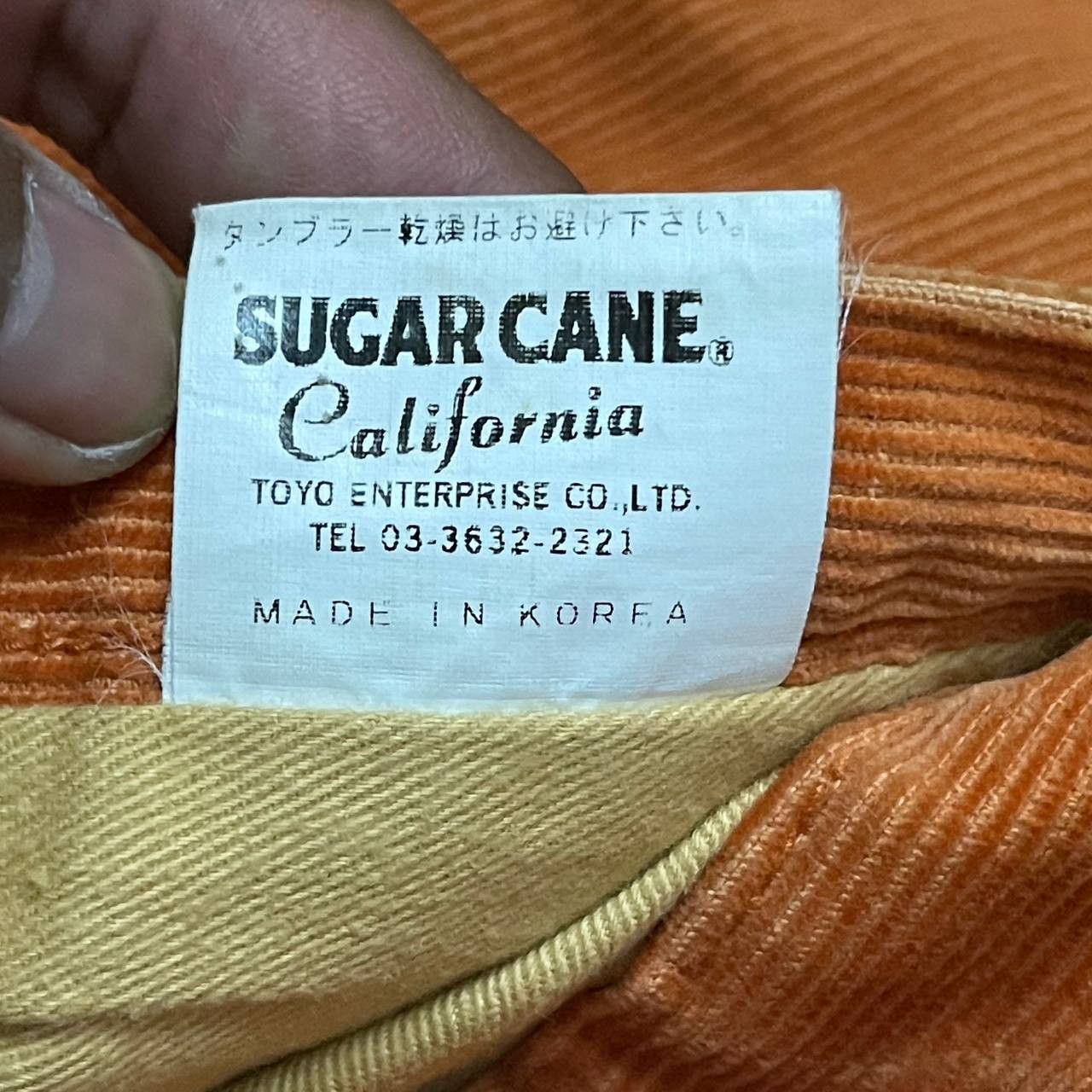 Sugar Cane Vintage Sugar Cane Corduroy Sherpa Zipper Jacket Size US L / EU 52-54 / 3 - 9 Thumbnail