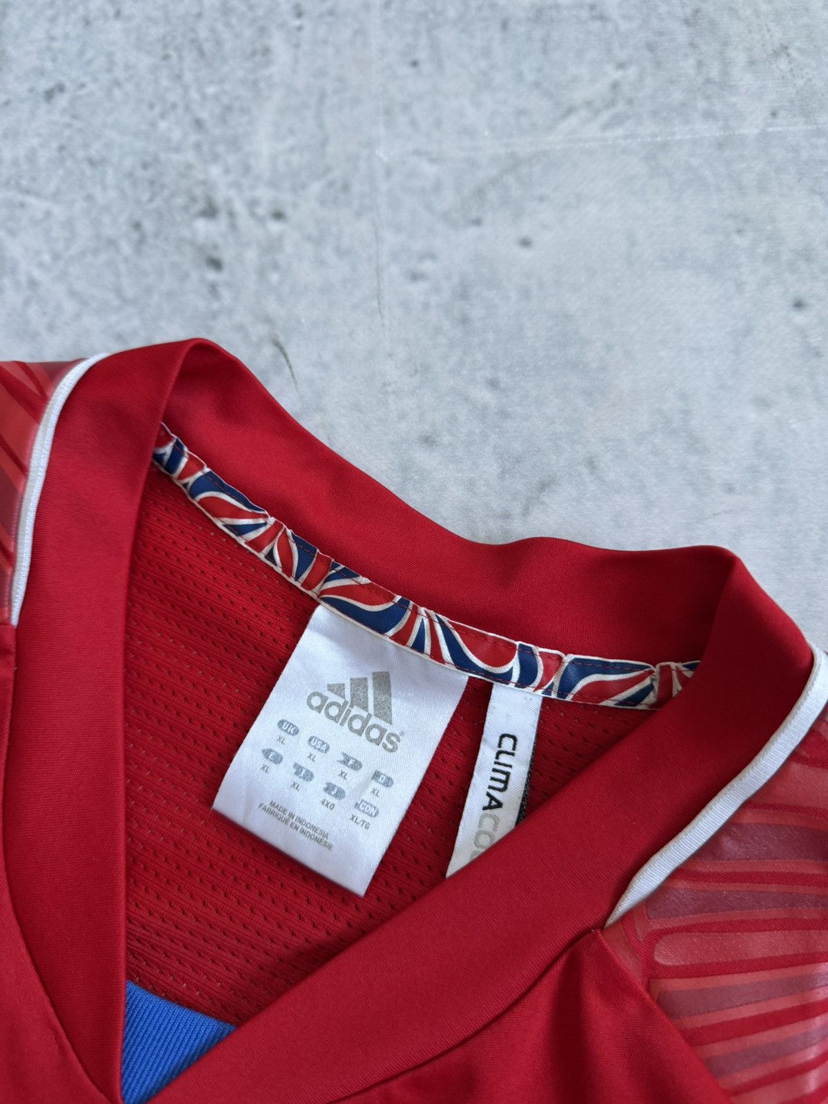 Vintage 🔥Vintage GB Adidas awesome jersey flag Size US XL / EU 56 / 4 - 5 Thumbnail