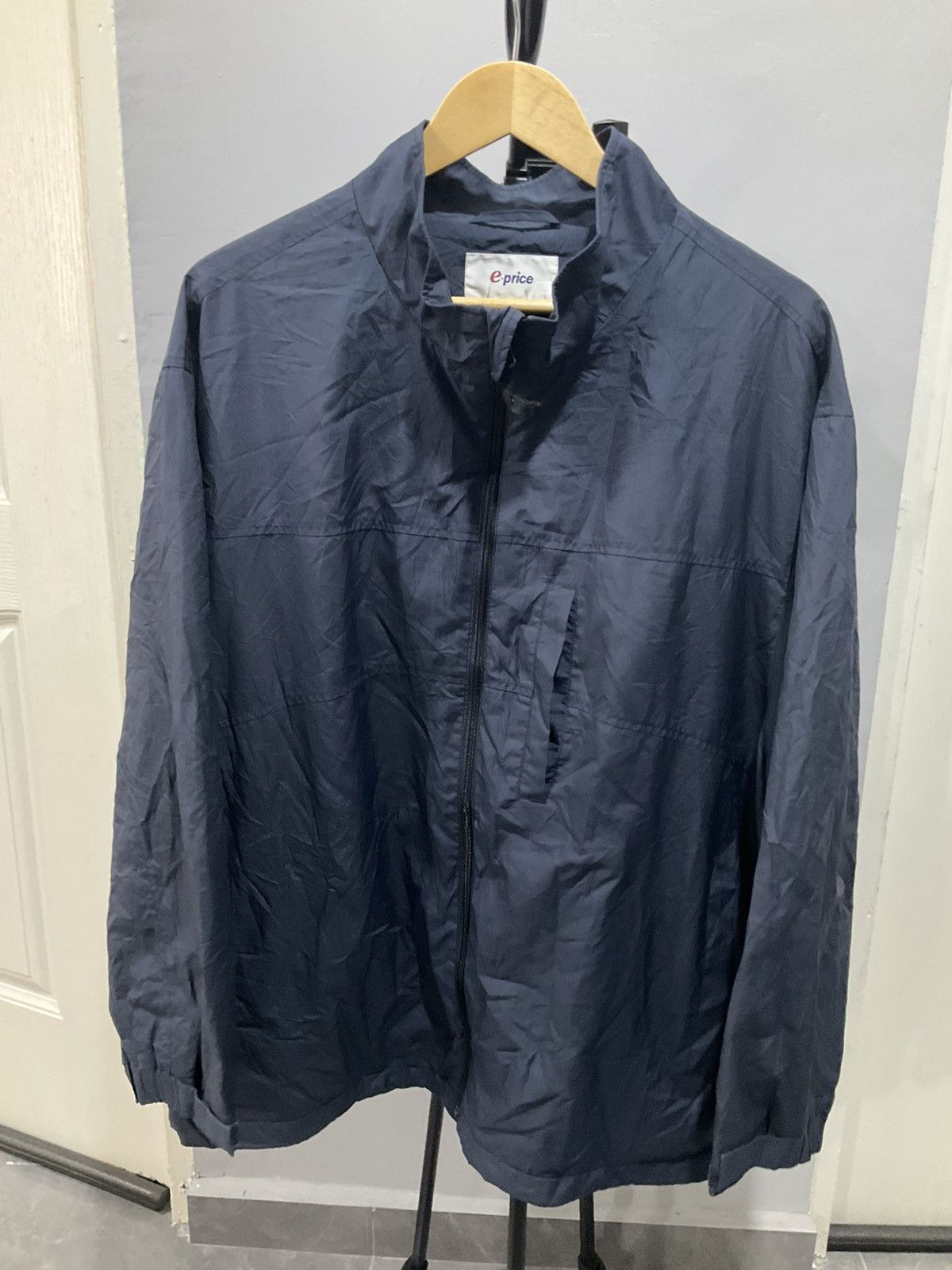 Japanese Brand Light Jacket Navy Blue Size US XL / EU 56 / 4 - 1 Thumbnail