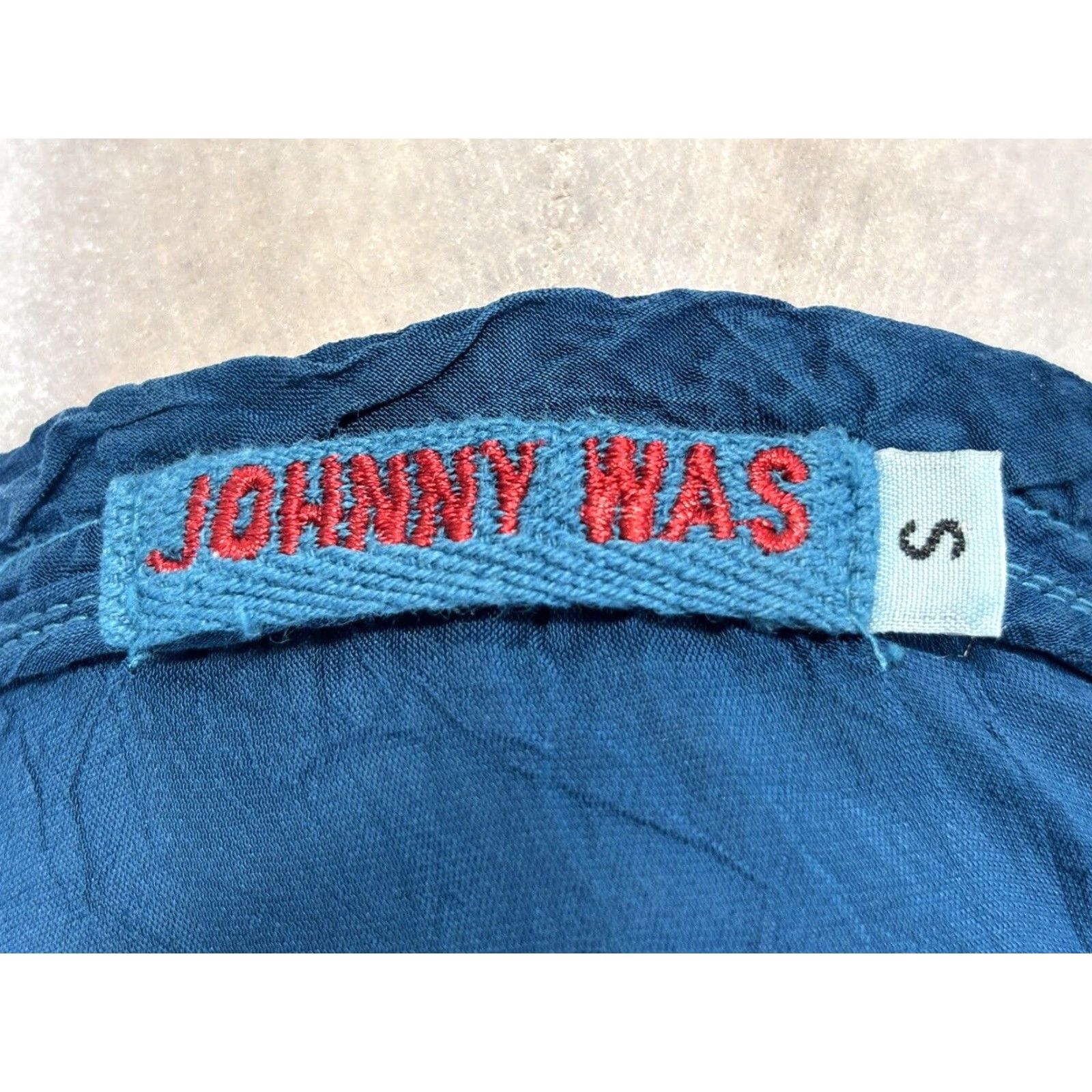 Johnny Was Johnny Was Embroidered Floral Tunic Top Teal 3/4 Sleeve Small Boho Womens Size S / US 4 / IT 40 - 7 Thumbnail