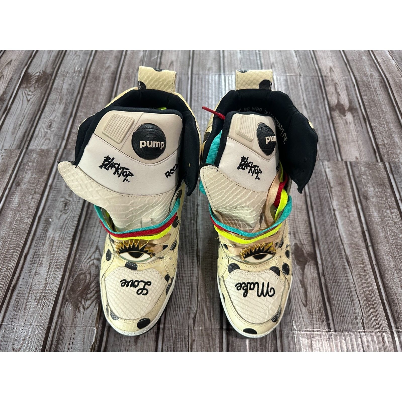 Reebok Melody Ehsani x Reebok Blacktop Pump Wedge Polka Dot Size 9 Size US 9 / IT 39 - 3 Thumbnail