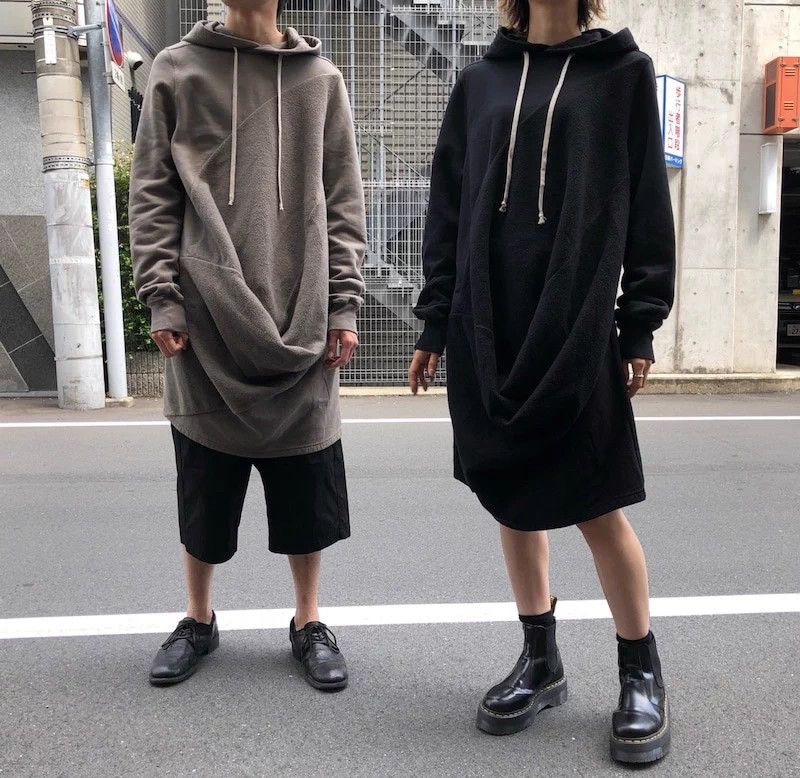 Rick Owens Rick Owens RO Irregular Oversized Hoodie S Size US S / EU 44-46 / 1 - 4 Thumbnail