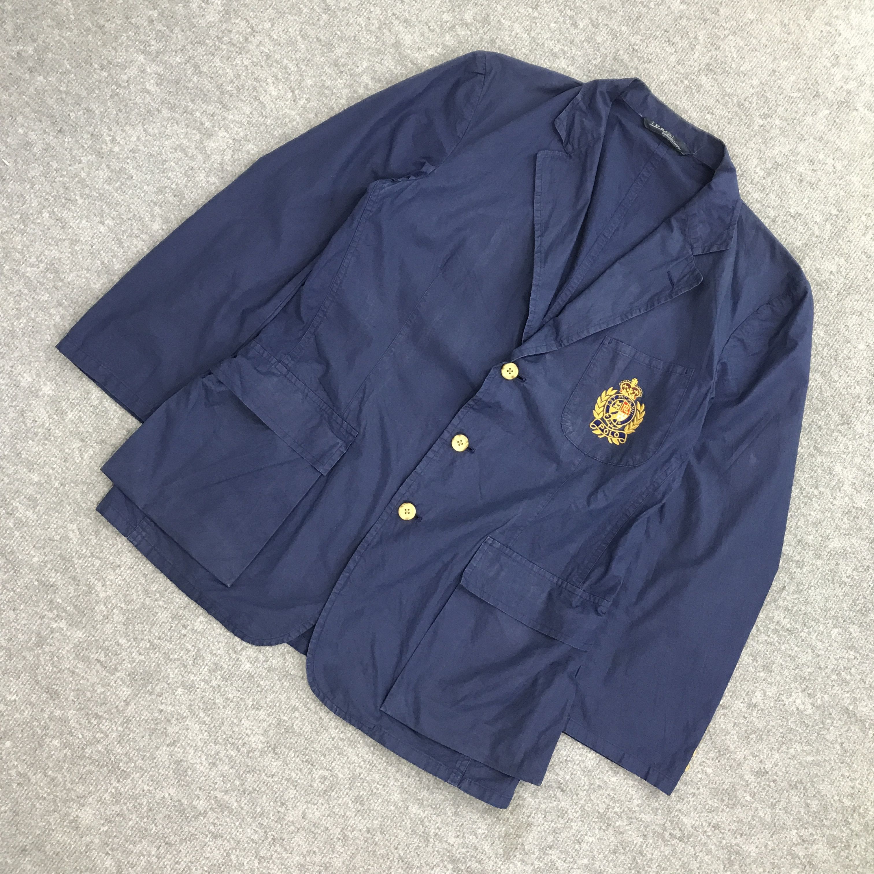 Polo Ralph Lauren POLO BY RALPH LAUREN BLAZER COAT JACKET Size US L / EU 52-54 / 3 - 3 Thumbnail