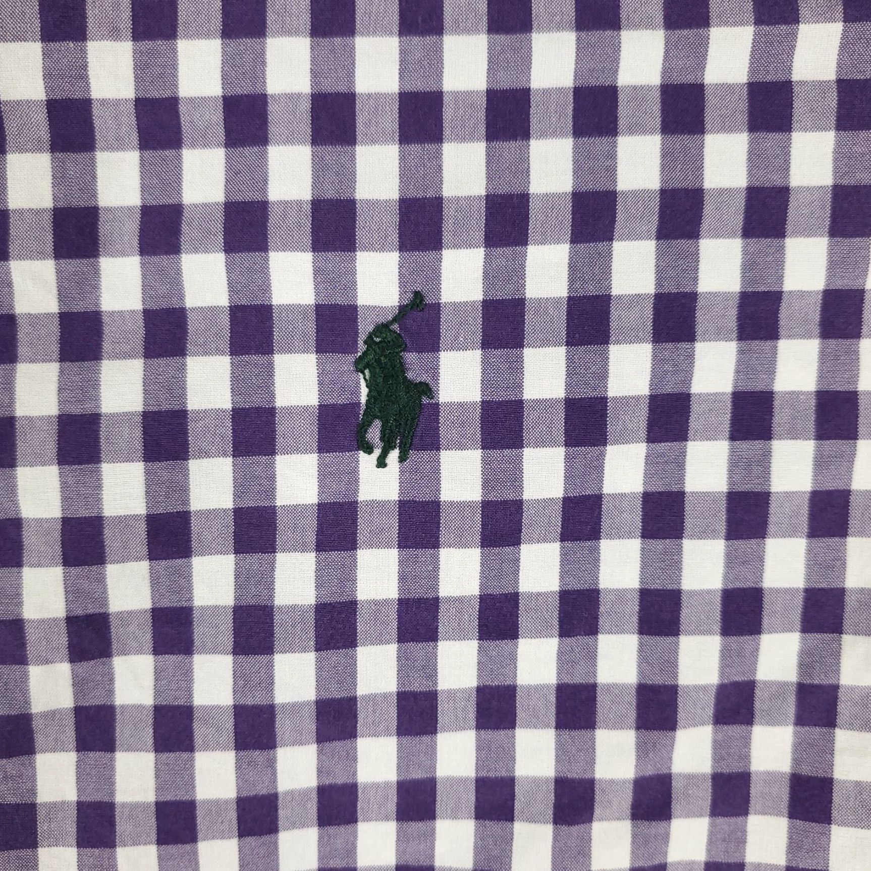 Ralph Lauren Ralph Lauren Shirt Mens XL Purple Check Button-Up Collar-Down Long Sleeve See Photos Vintage No (adjusted within rules) Size US XL / EU 56 / 4 - 3 Thumbnail