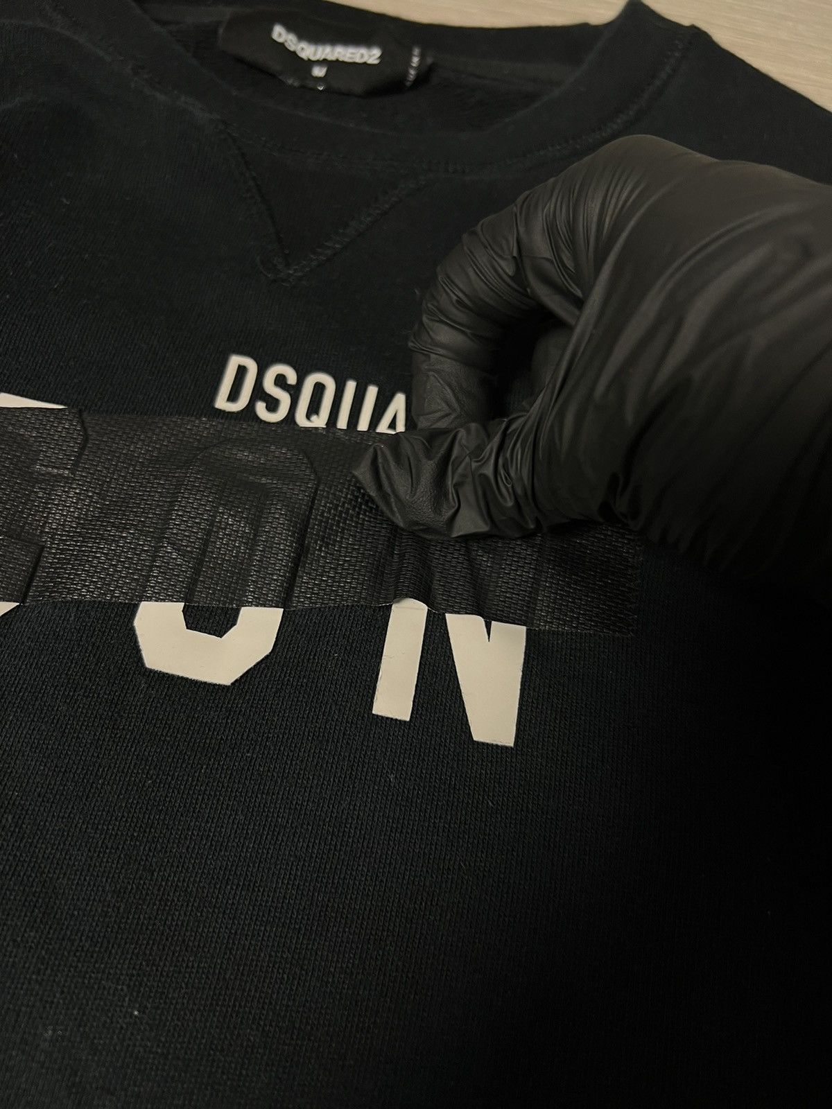 Dsquared2 Dsquared2 ICON Sweatshirt Luxury Made in Italy Black M Size Size US M / EU 48-50 / 2 - 8 Thumbnail