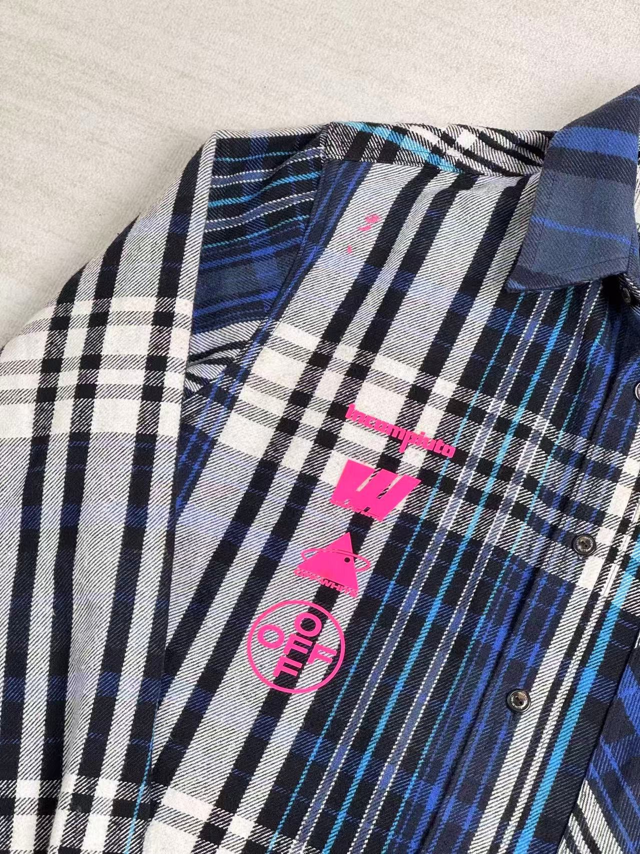 Off-White off white flannel Size US M / EU 48-50 / 2 - 5 Thumbnail